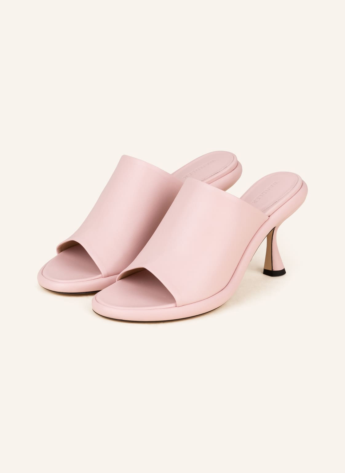 Image of Wandler Mules June Platform rosa