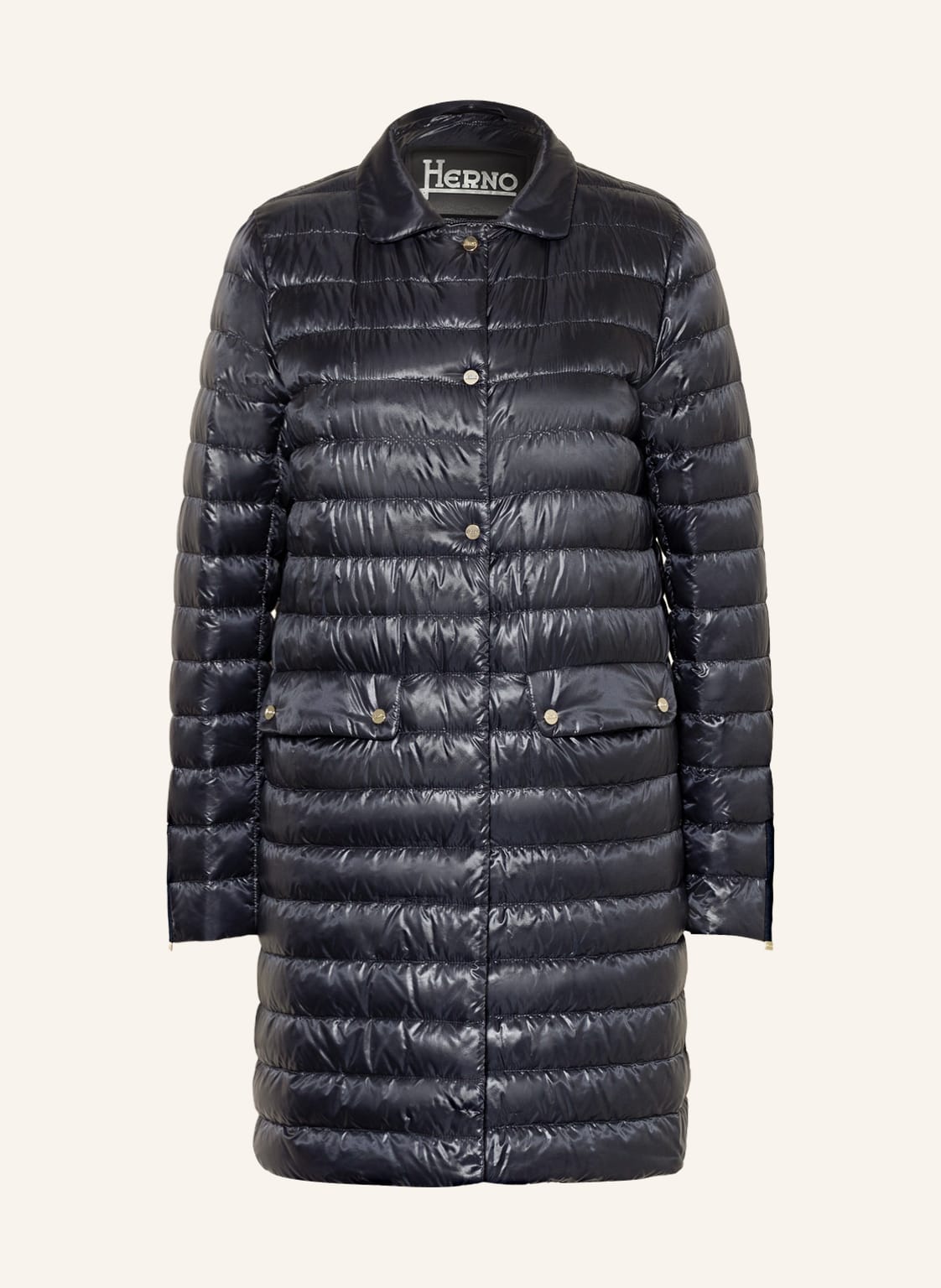 Image of Herno Daunenmantel blau