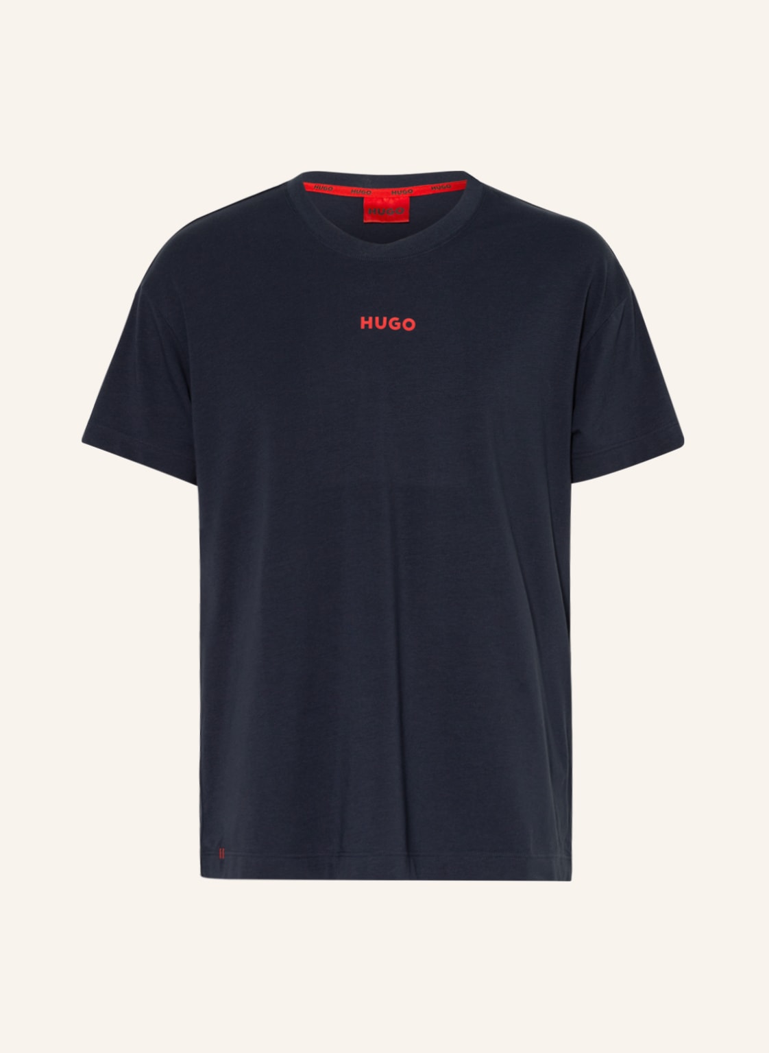 Image of Hugo Schlafshirt Linked blau