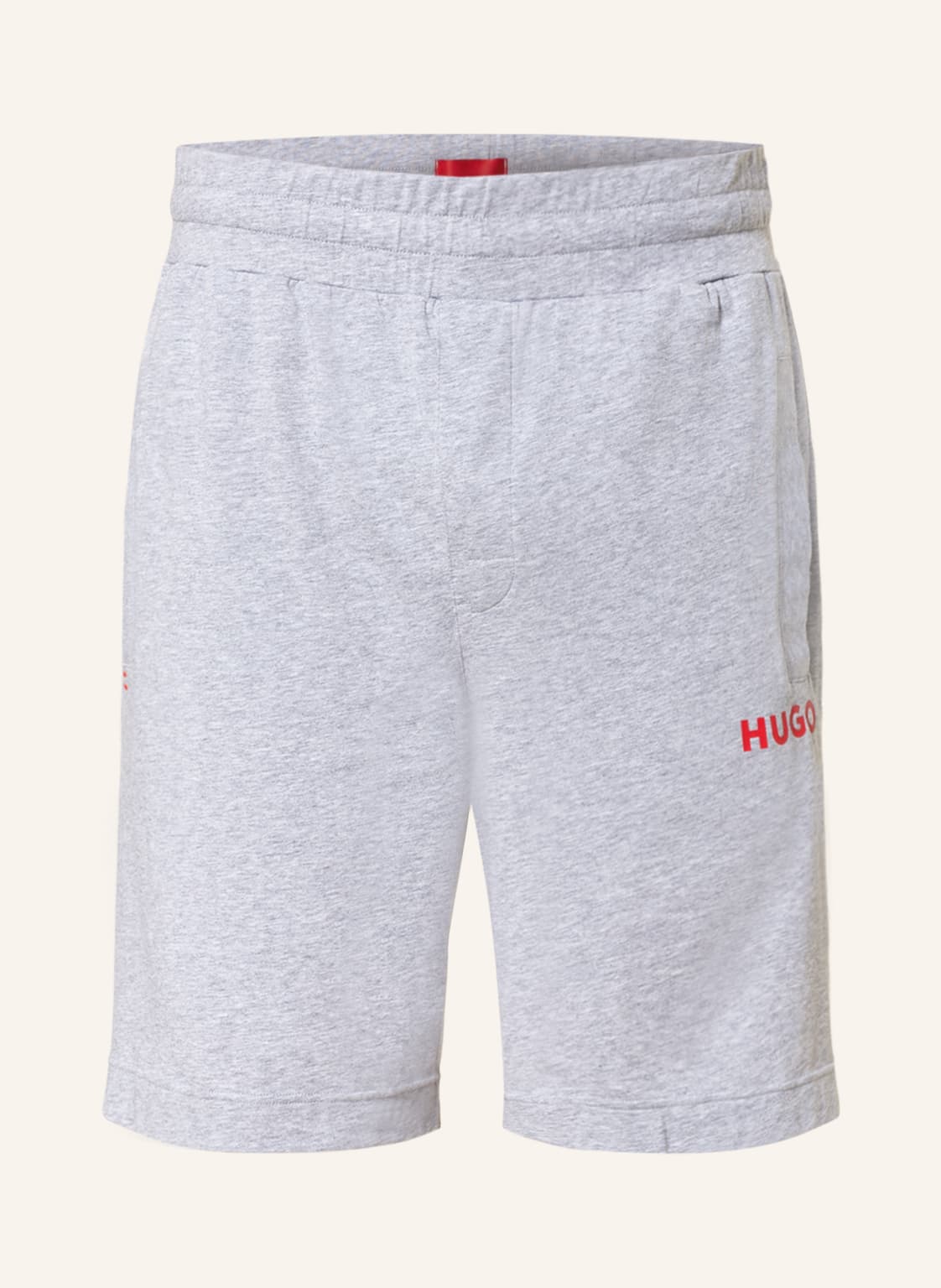 Image of Hugo Schlafshorts Labelled grau