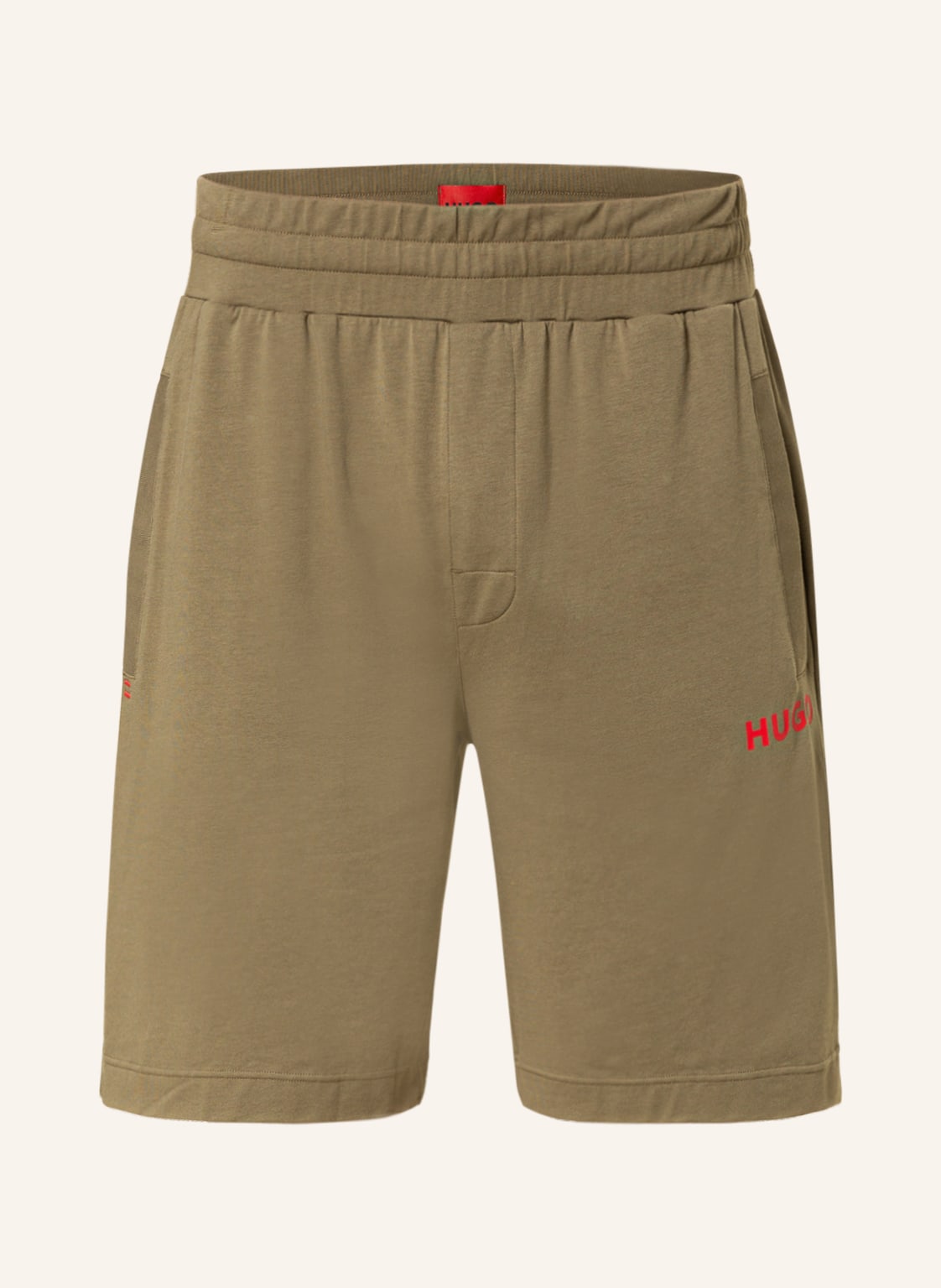 Image of Hugo Schlafshorts Labelled gruen