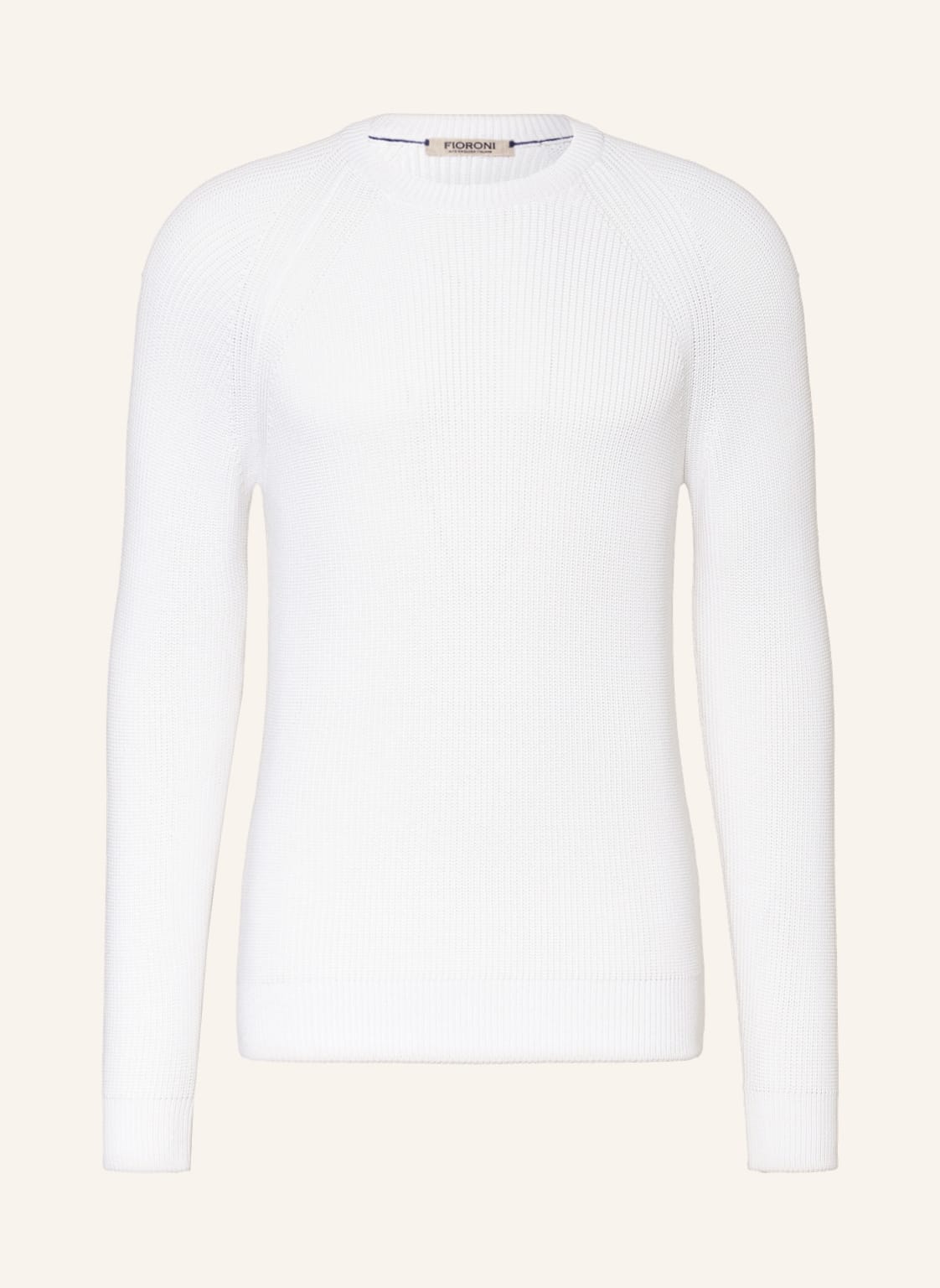 Image of Fioroni Pullover Mit Seide weiss