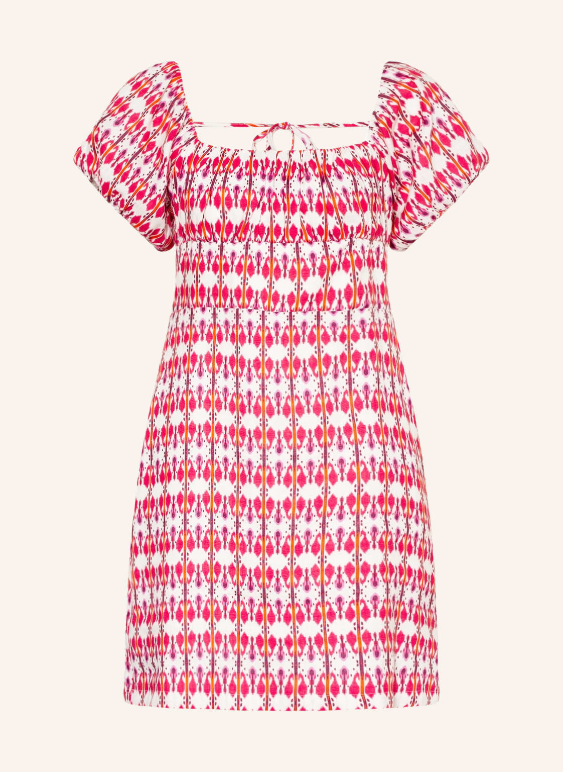 Image of Riani Kleid Mit Leinen weiss