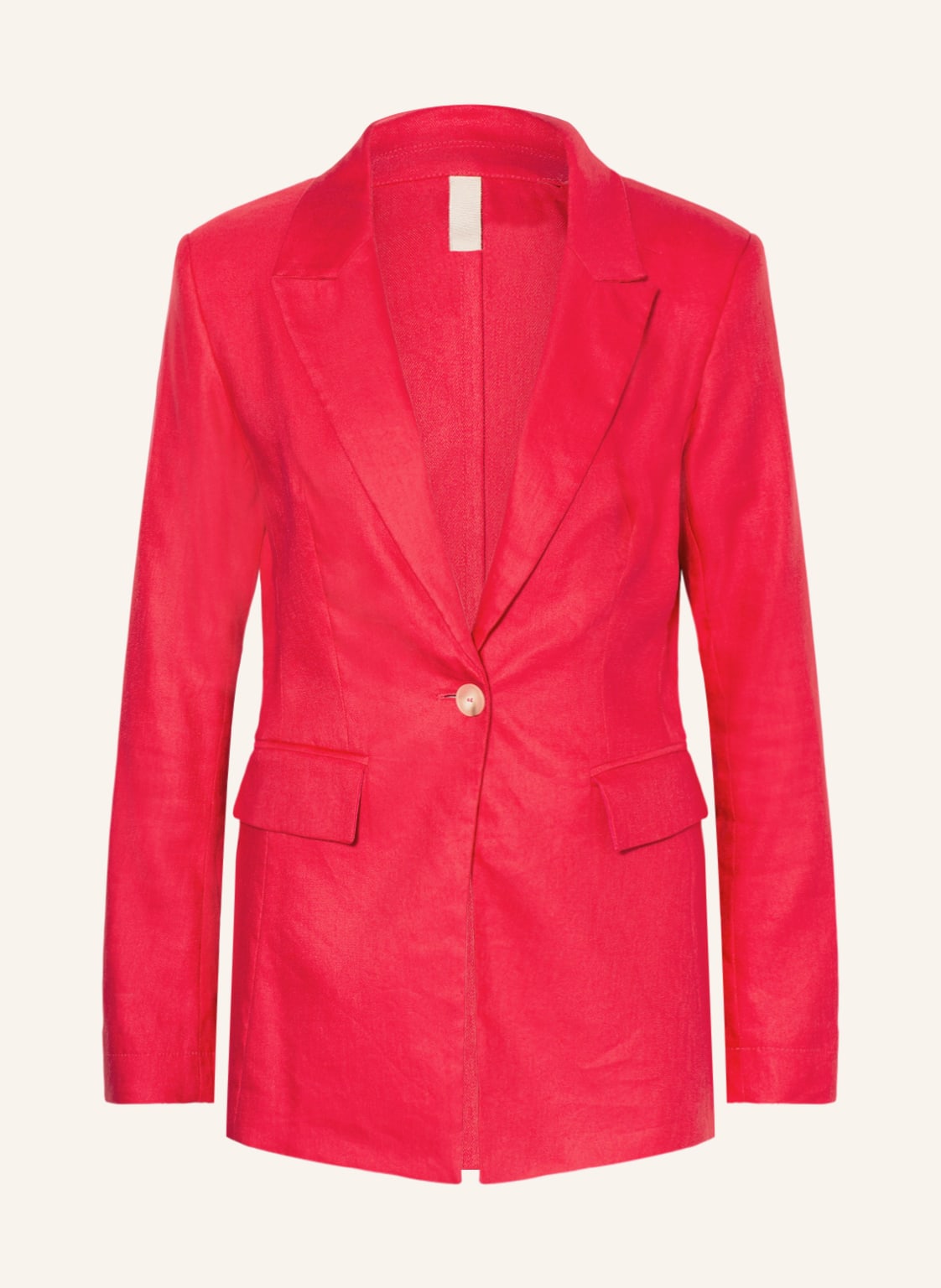 Image of Riani Blazer Mit Leinen rot