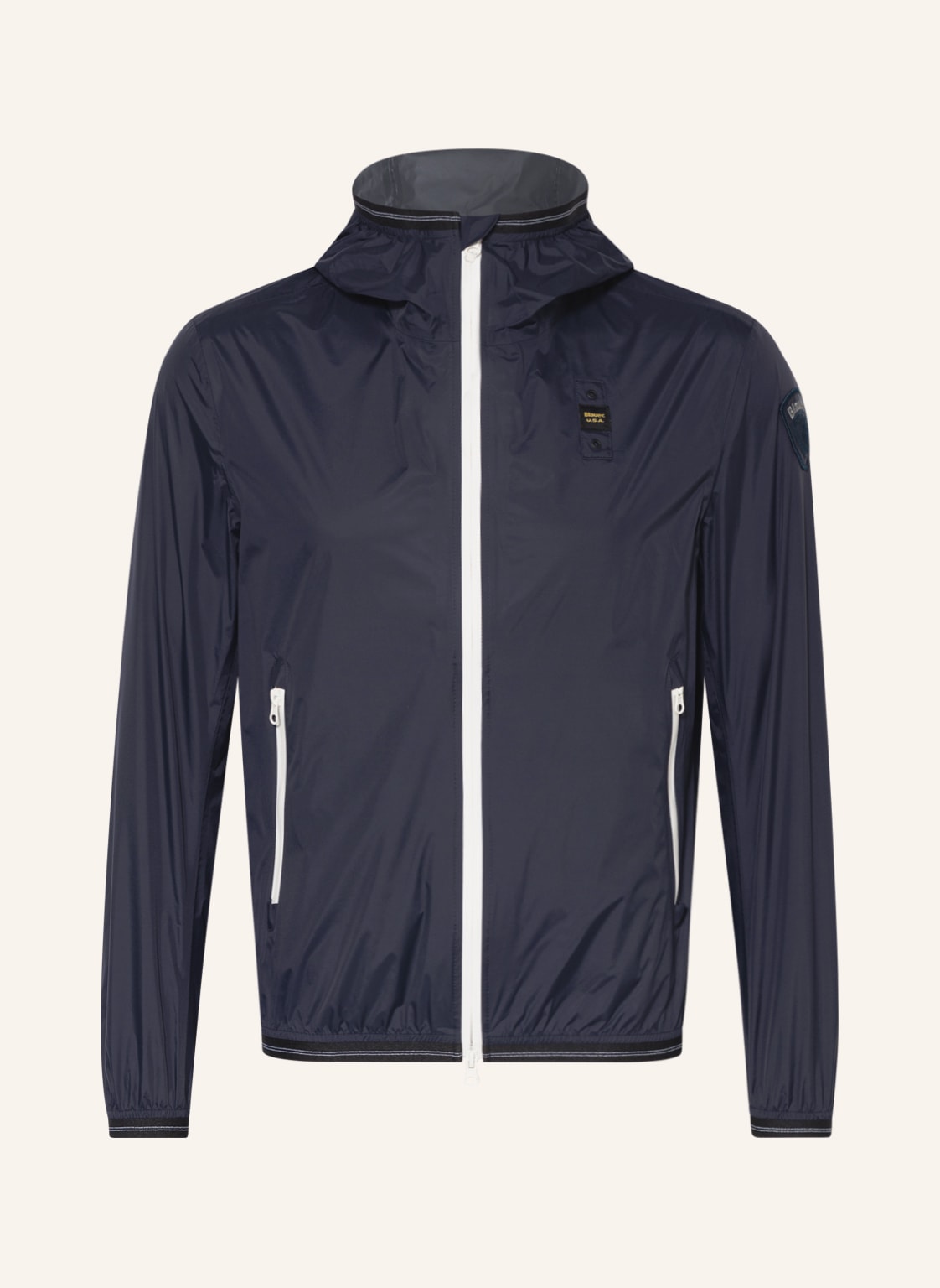 Image of Blauer Jacke blau