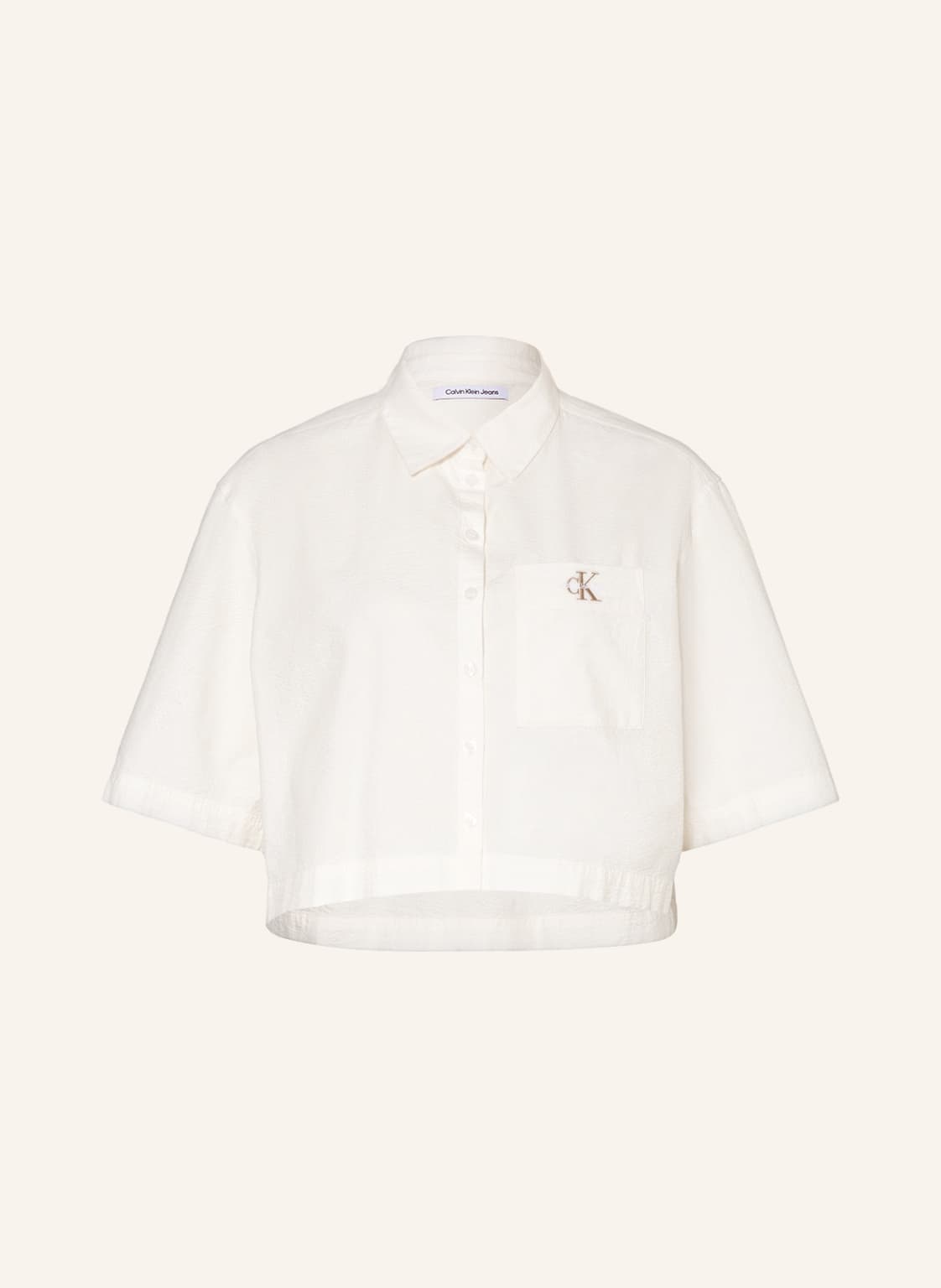 Image of Calvin Klein Jeans Hemdbluse weiss