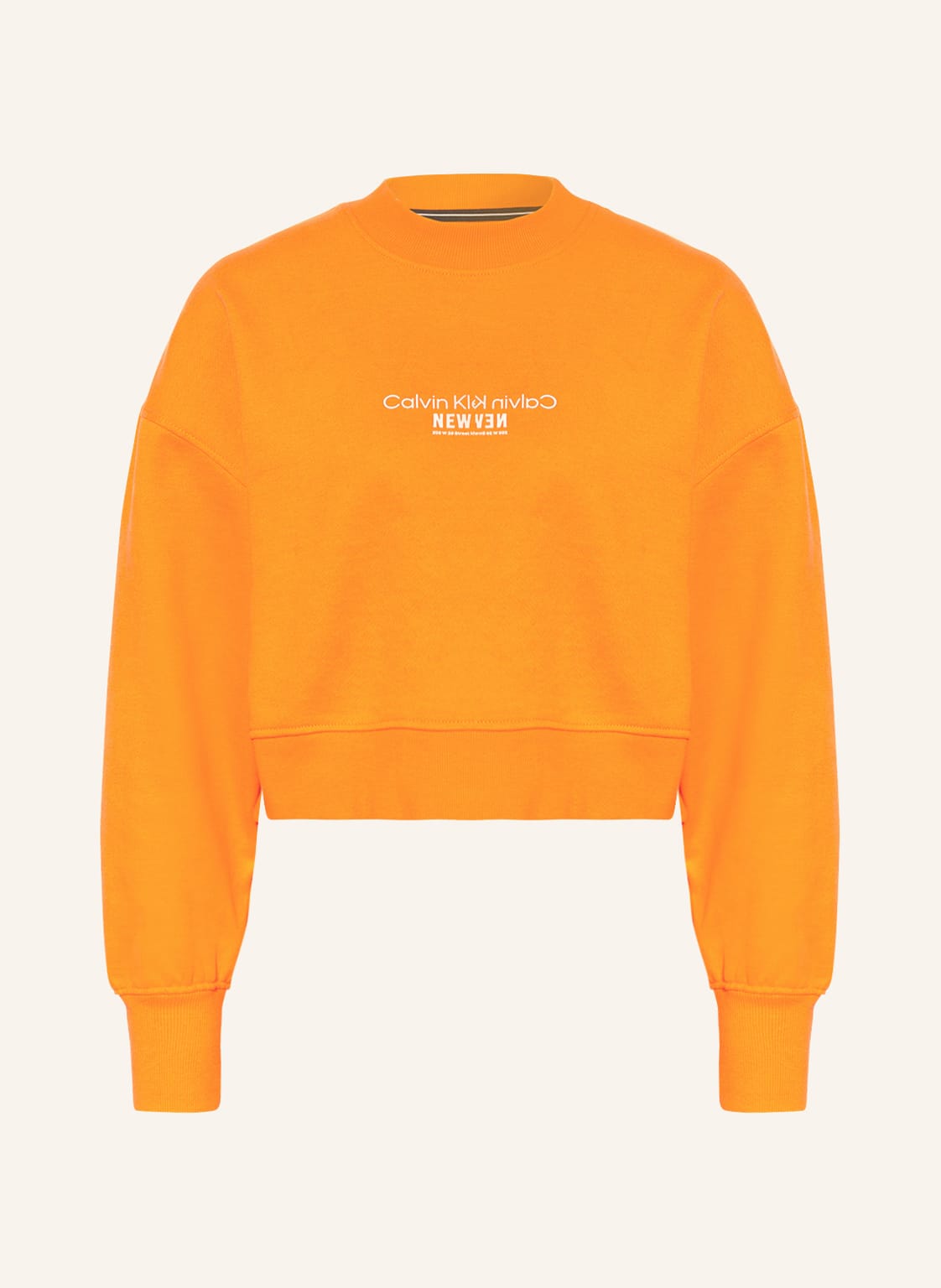 Image of Calvin Klein Jeans Sweatshirt orange