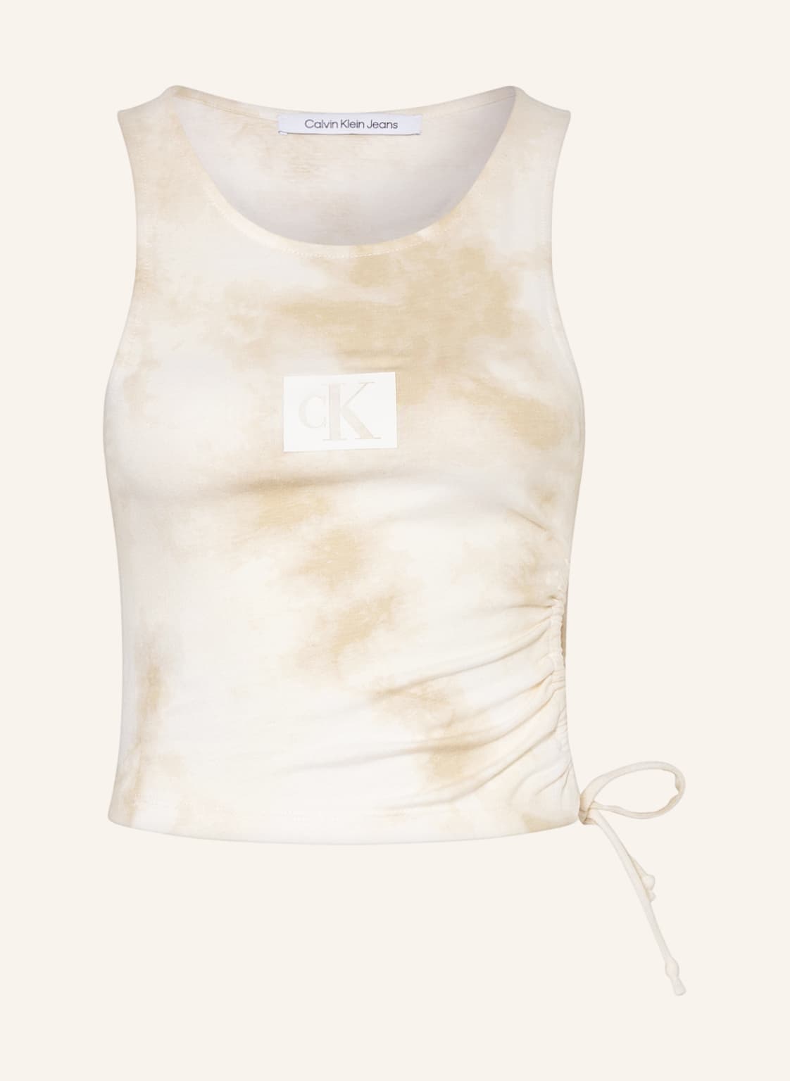 Image of Calvin Klein Jeans Top beige