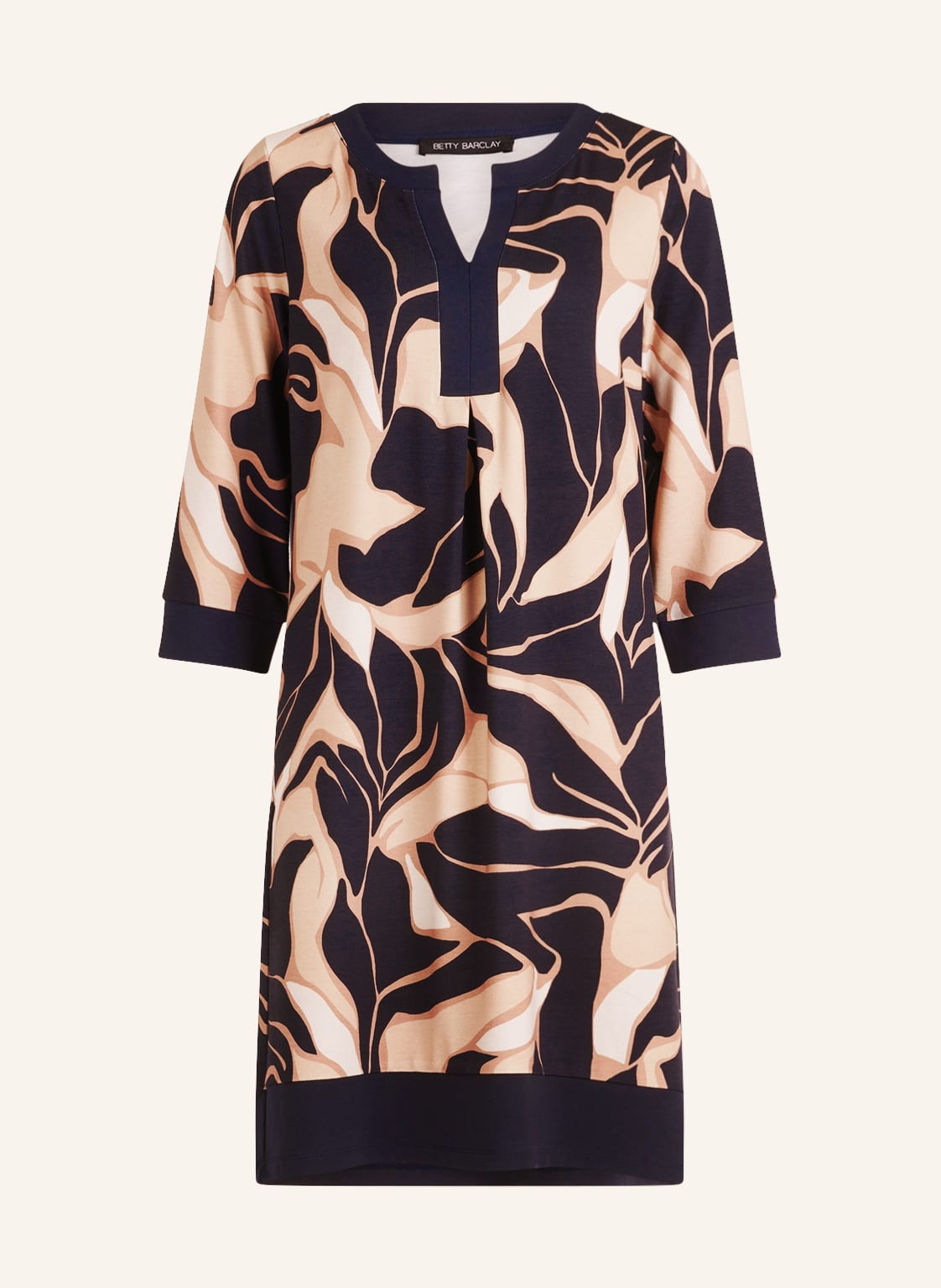 Image of Betty Barclay Jerseykleid Mit 3/4-Arm blau