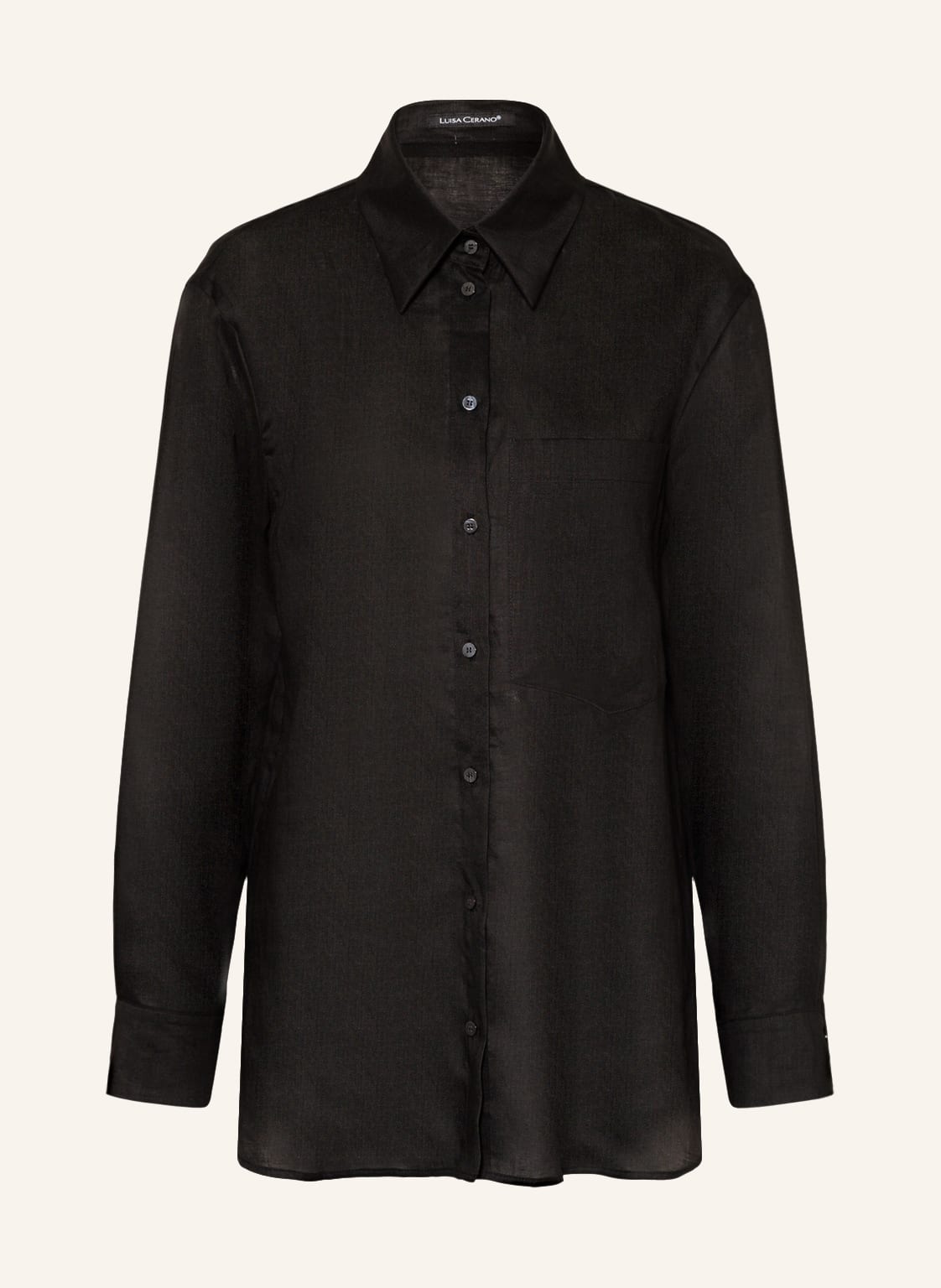 Image of Luisa Cerano Hemdbluse schwarz