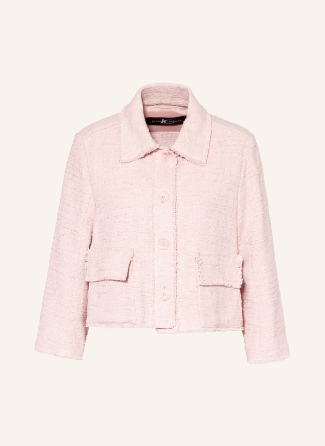 Image of Luisa Cerano Tweed-Blazer rosa