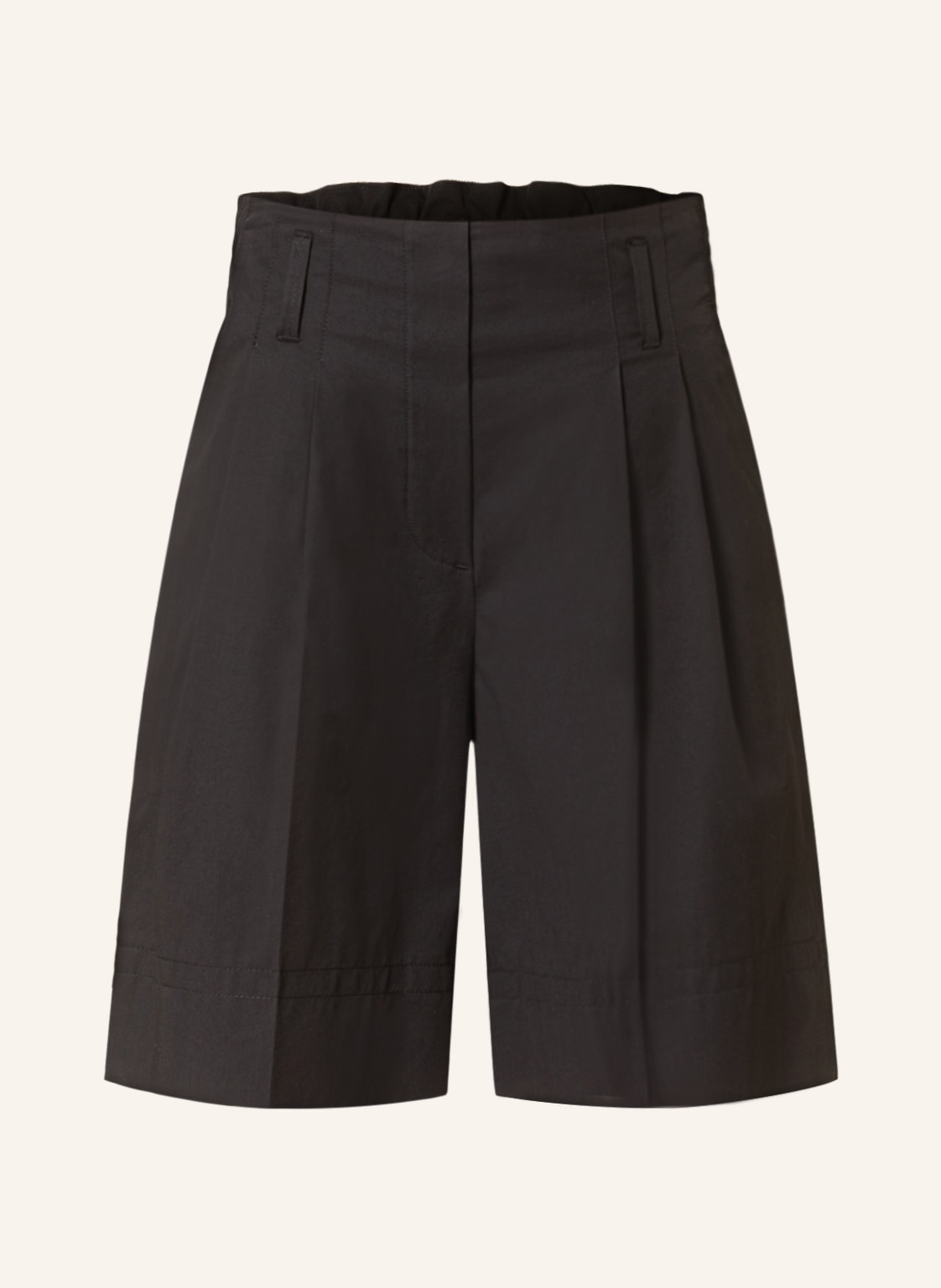 Image of Luisa Cerano Paperbag-Shorts schwarz