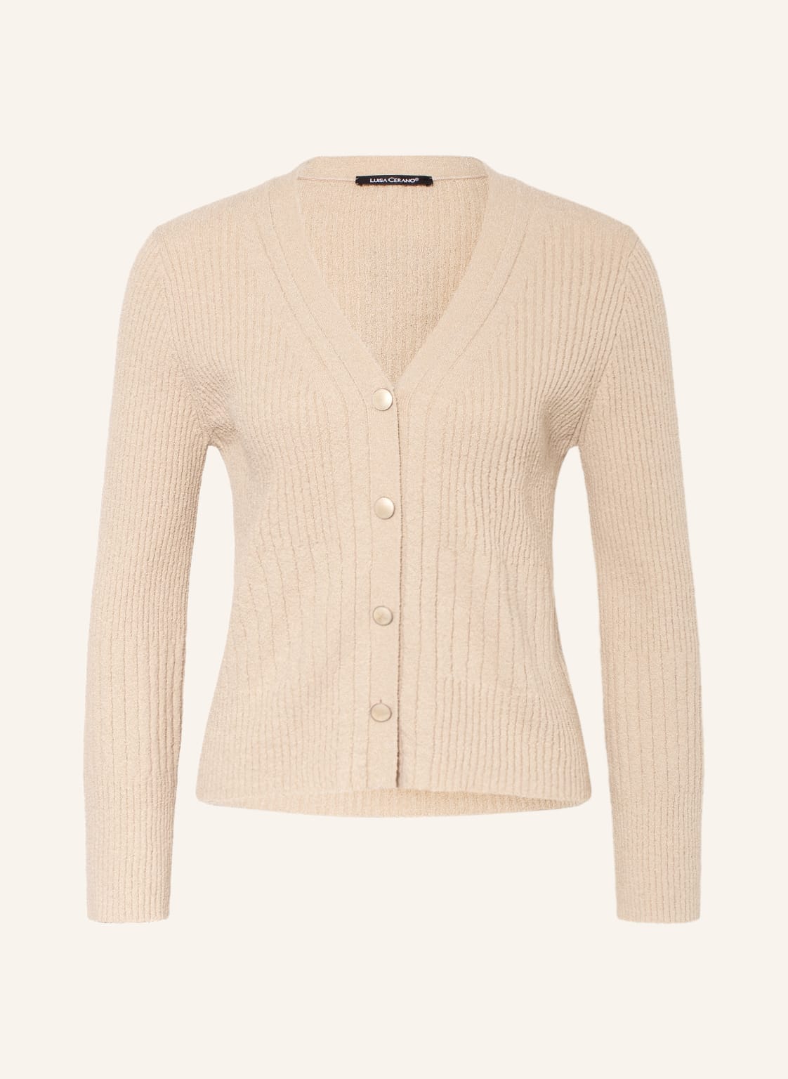 Image of Luisa Cerano Strickjacke beige