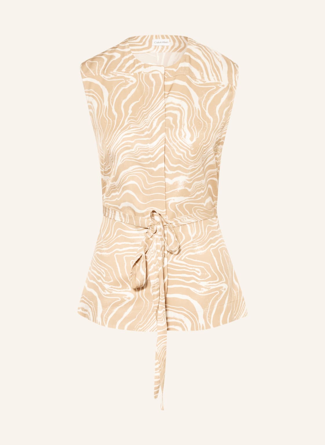 Image of Calvin Klein Blusentop beige
