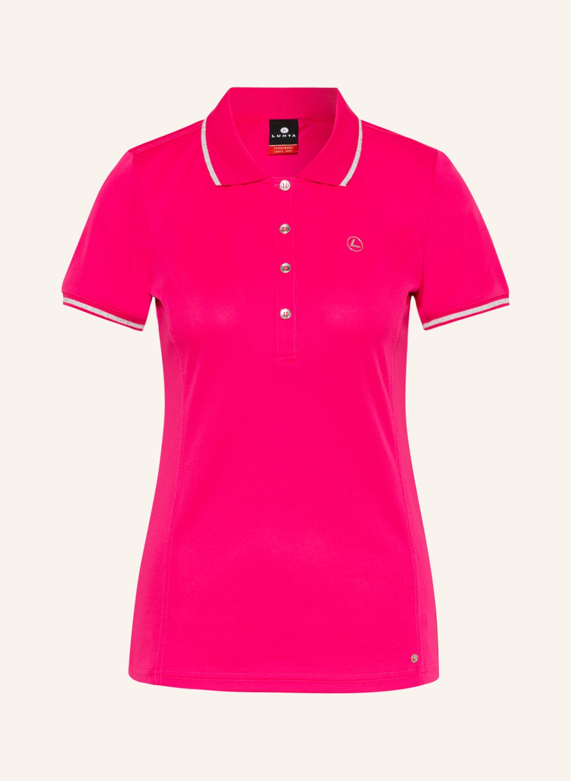 Image of Luhta Funktions-Poloshirt Kivimaa pink
