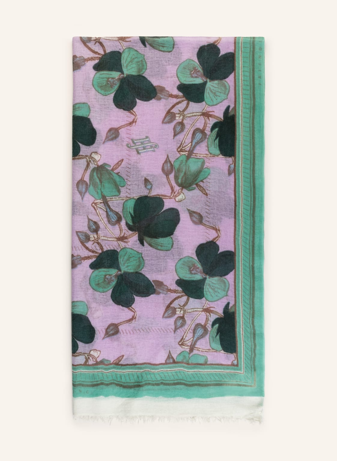 Image of Friendly Hunting Cashmere-Schal Felted Stole Glory violett