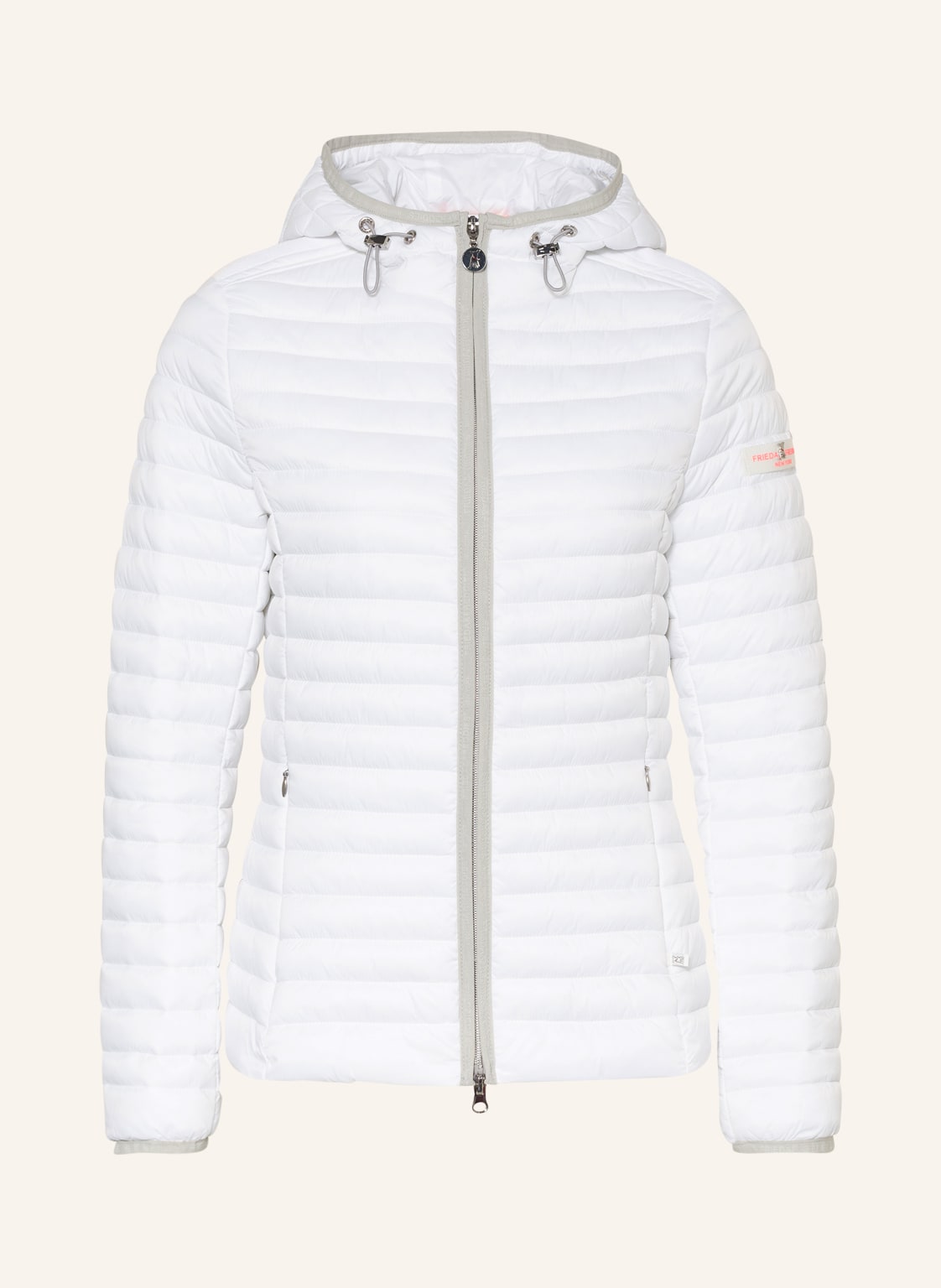 Image of Frieda & Freddies Steppjacke Friday weiss