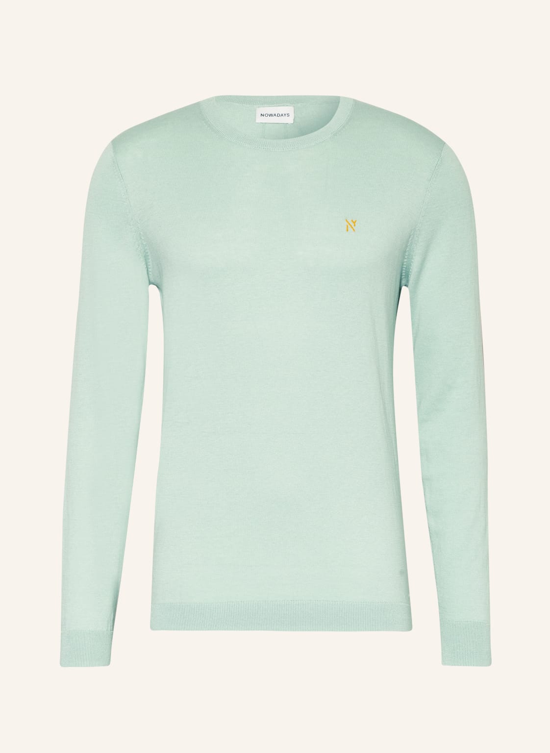 Image of Nowadays Pullover Mit Seide blau
