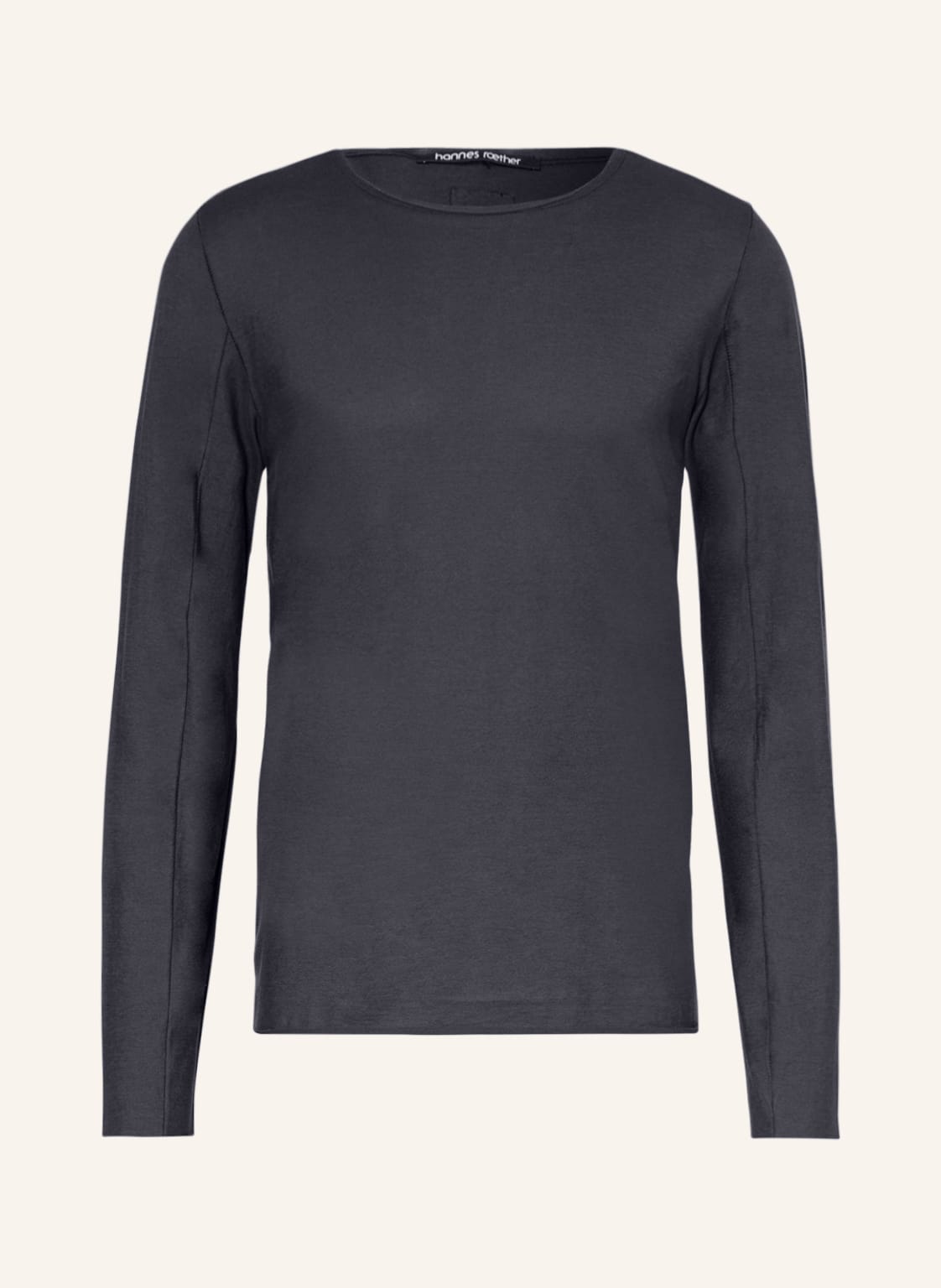 Image of Hannes Roether Longsleeve grau