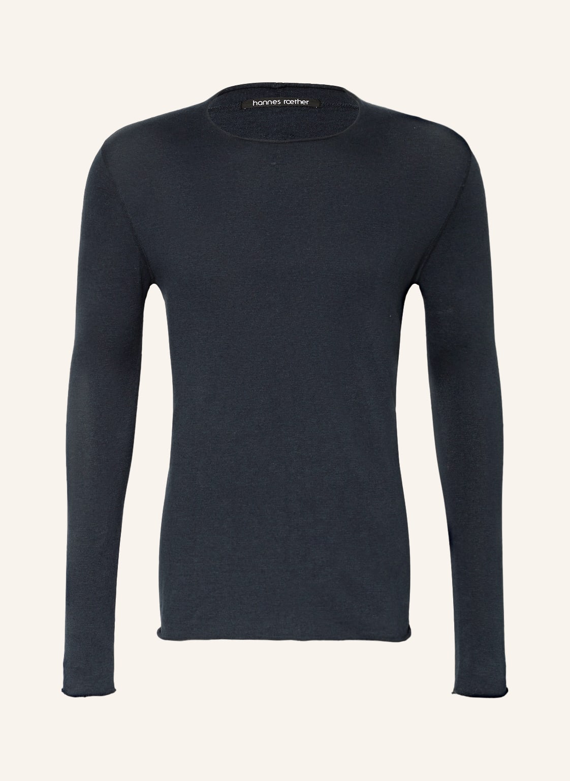 Image of Hannes Roether Pullover fi10nte blau