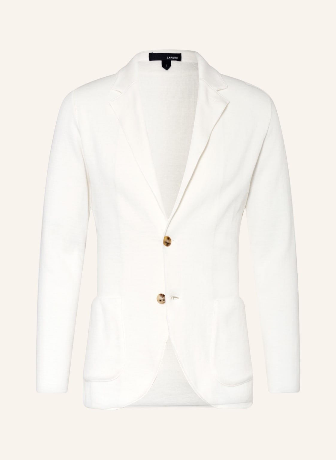 Image of Lardini Stricksakko Extra Slim Fit weiss