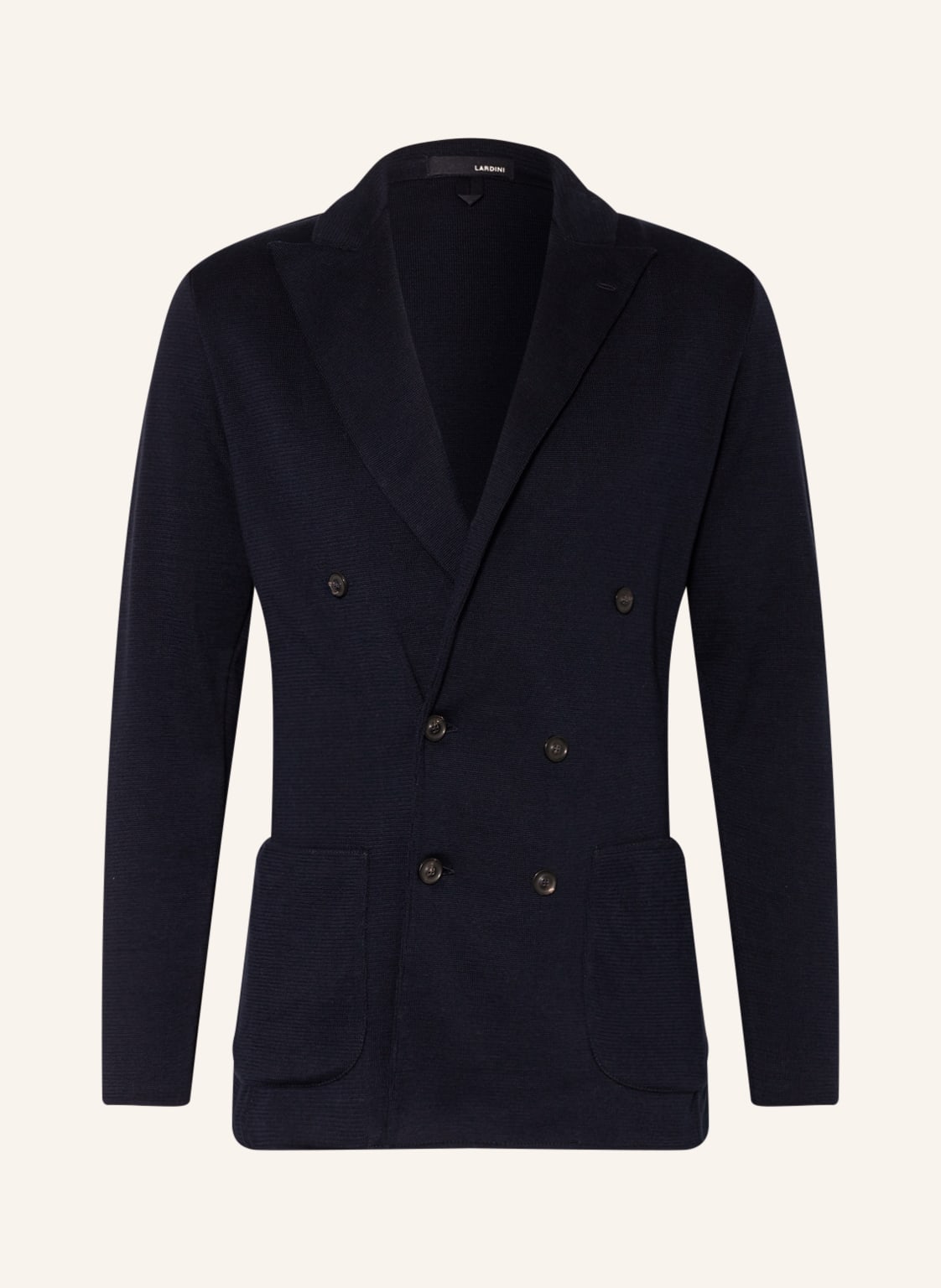 Image of Lardini Stricksakko Extra Slim Fit blau