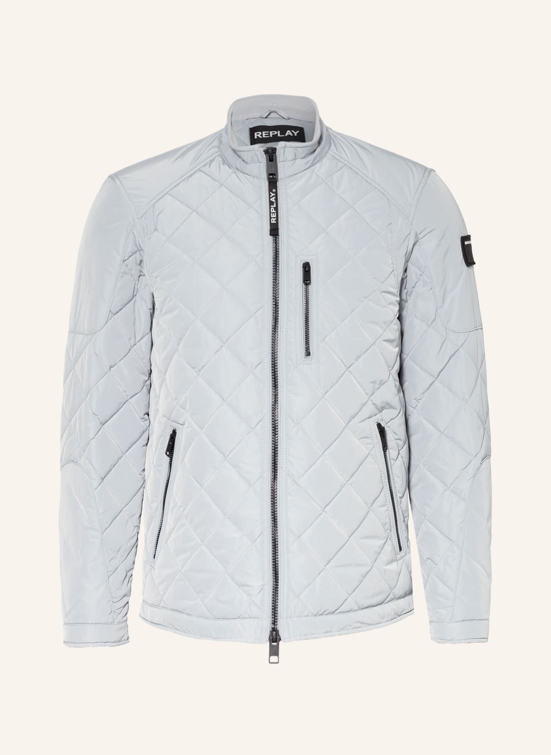 Image of Replay Steppjacke grau