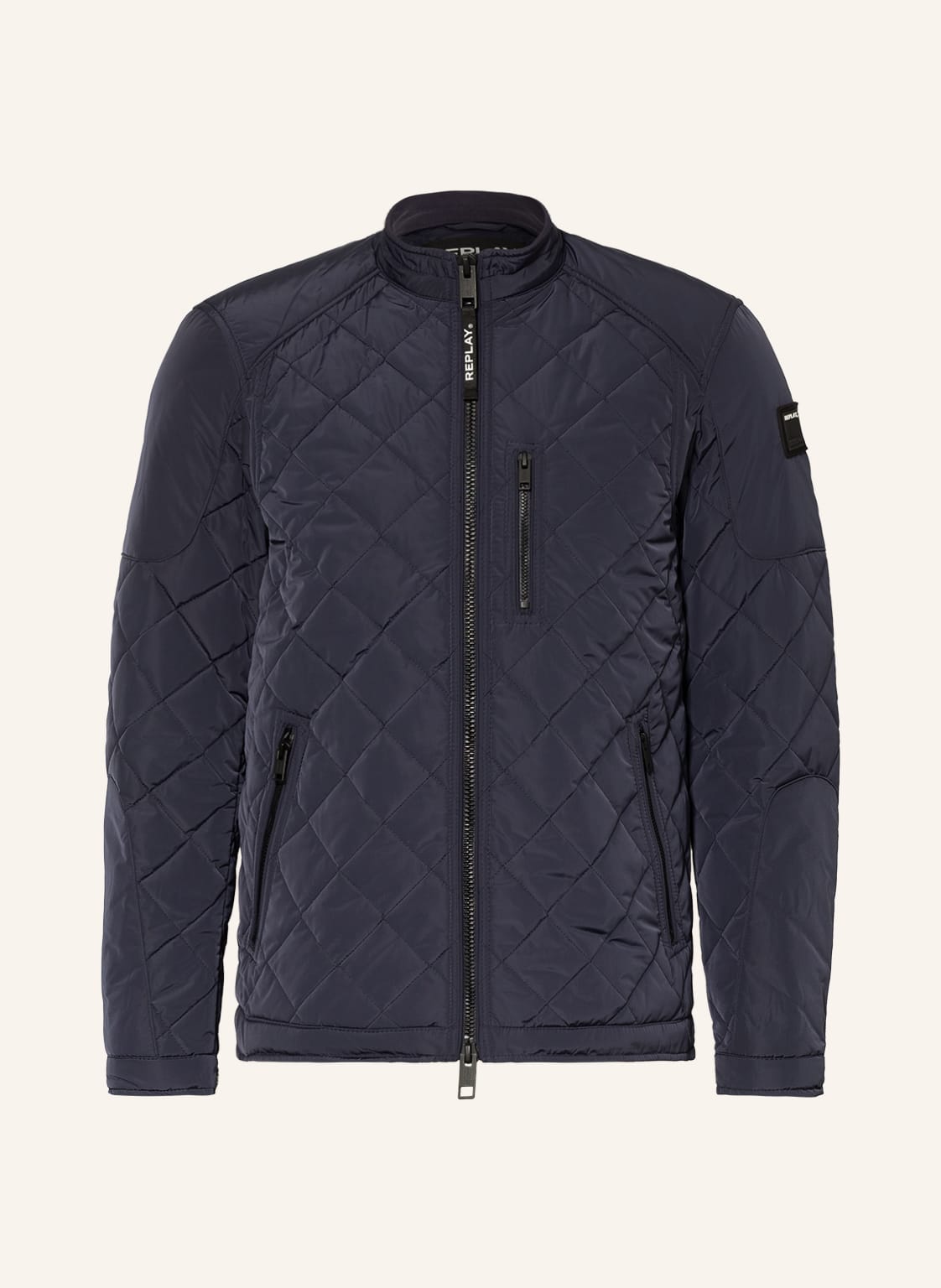 Image of Replay Steppjacke blau
