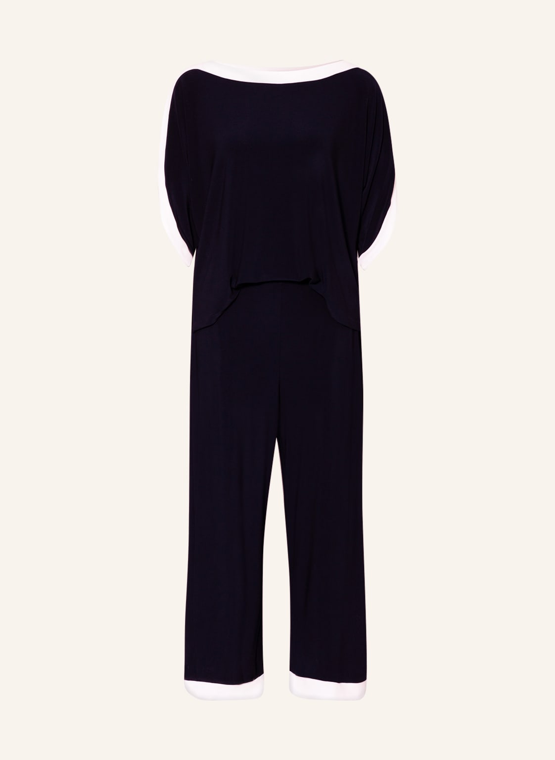 Image of Joseph Ribkoff Jersey-Jumpsuit blau