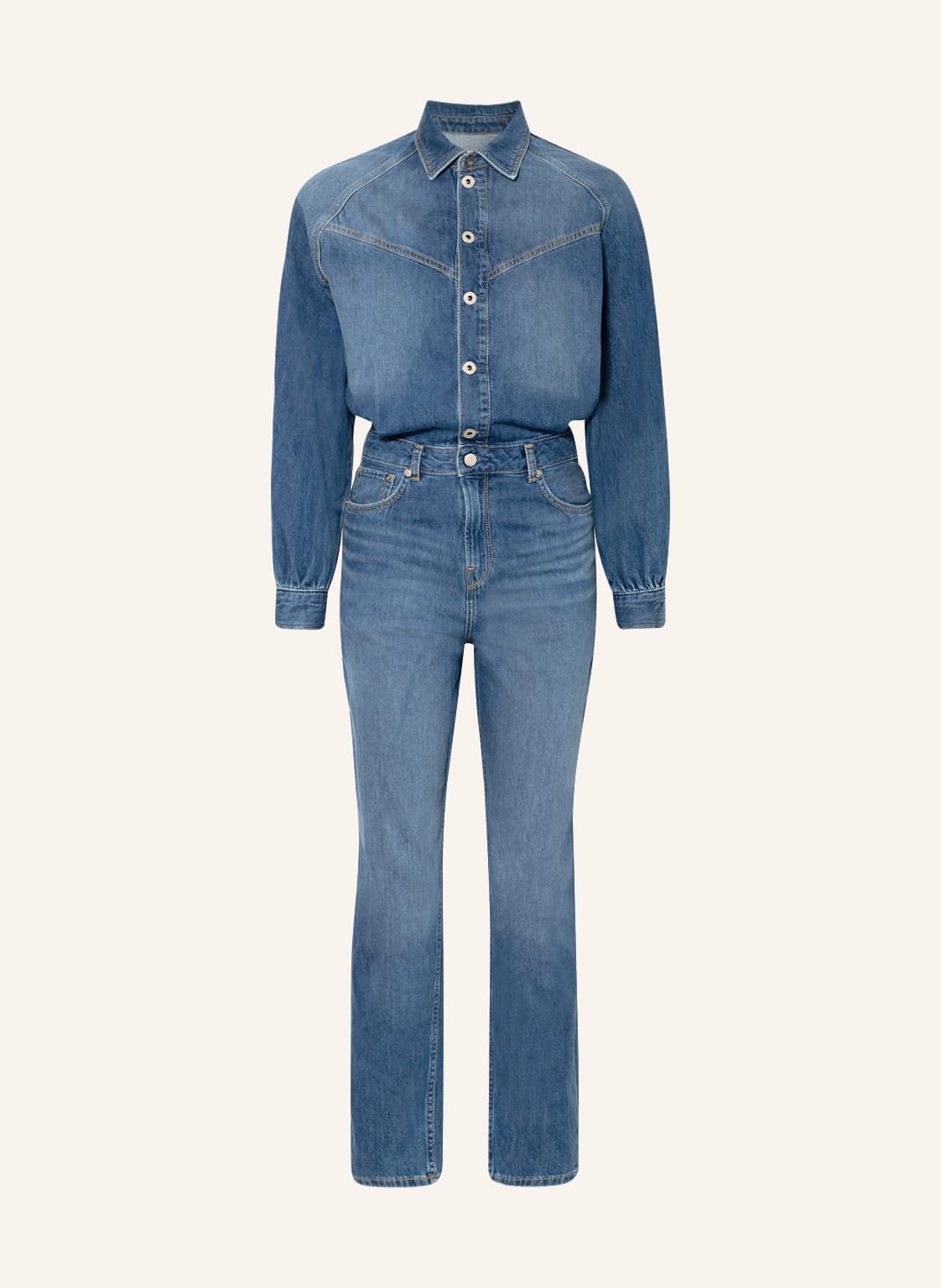 Image of Pepe Jeans Jeans-Jumpsuit Jade blau