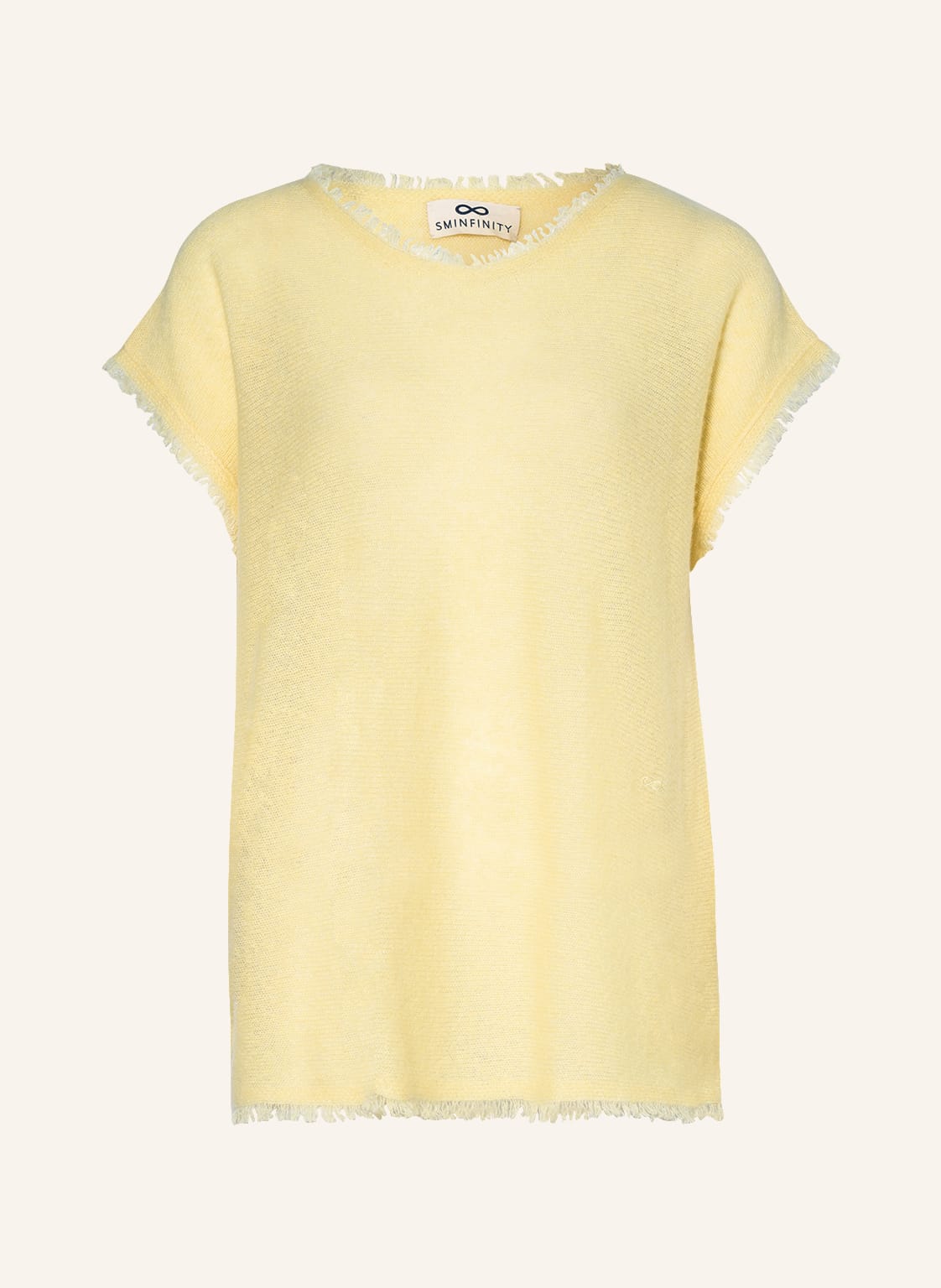 Image of Sminfinity Cashmere-Pullunder gelb