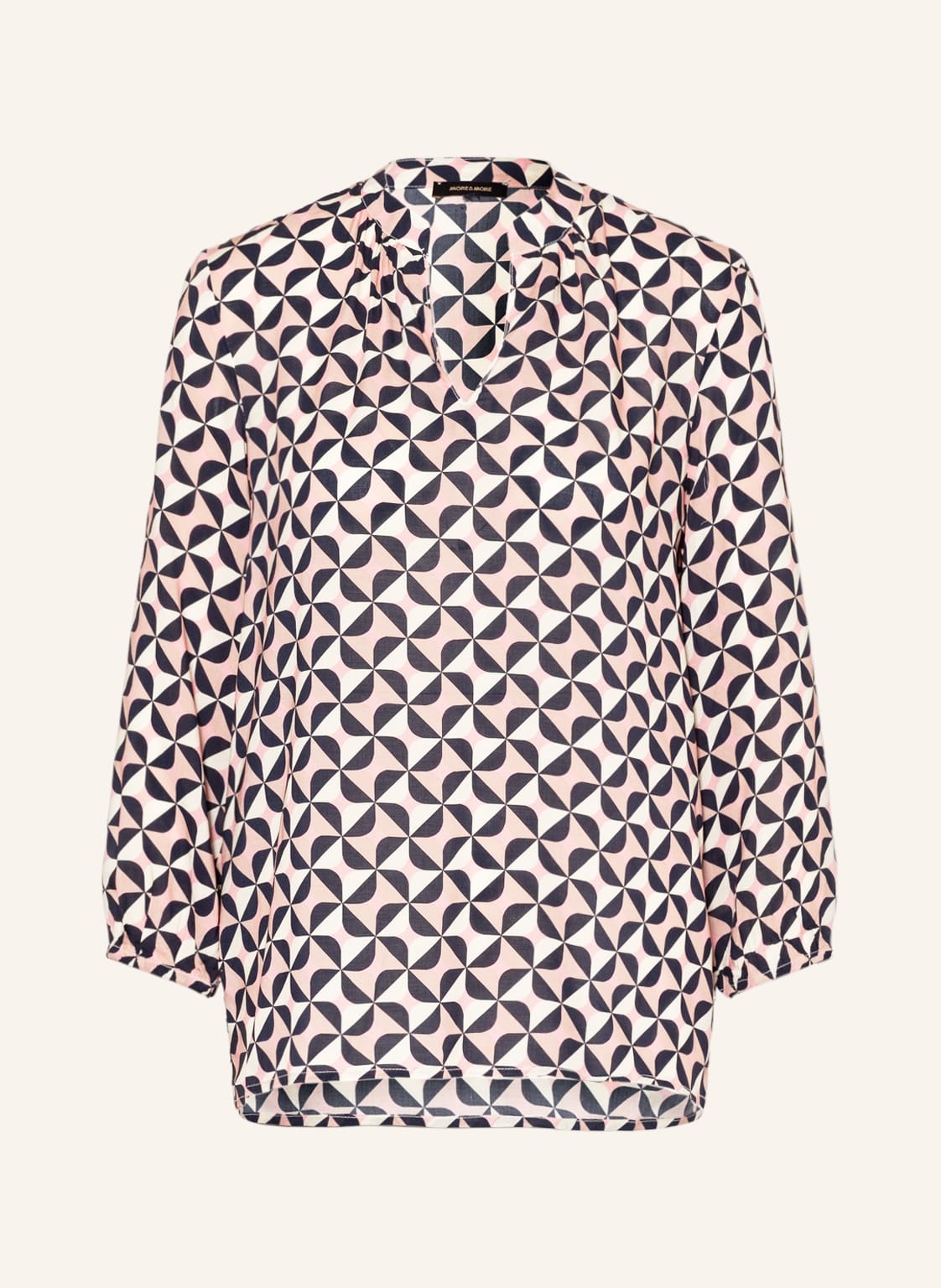 Image of More & More Blusenshirt Mit 3/4-Arm rosa
