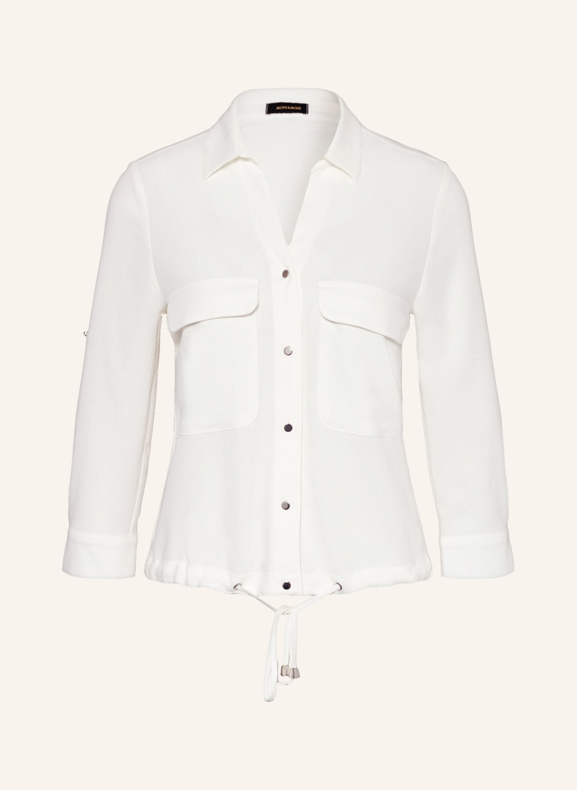 Image of More & More Hemdbluse Mit 3/4-Arm weiss