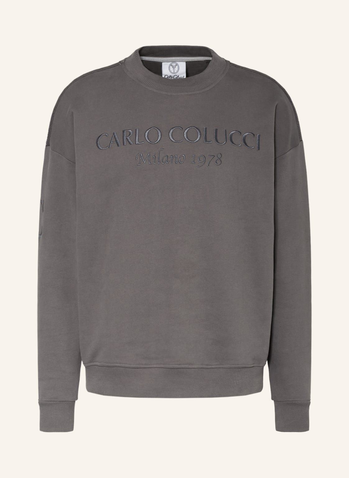 Image of Carlo Colucci Sweatshirt grau