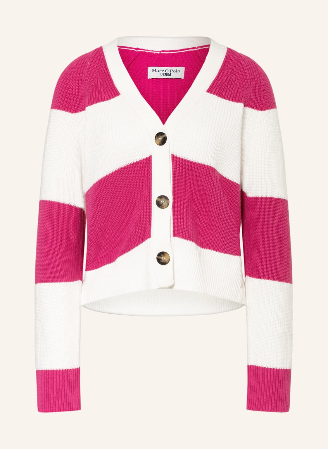 Image of Marc O'polo Denim Strickjacke pink
