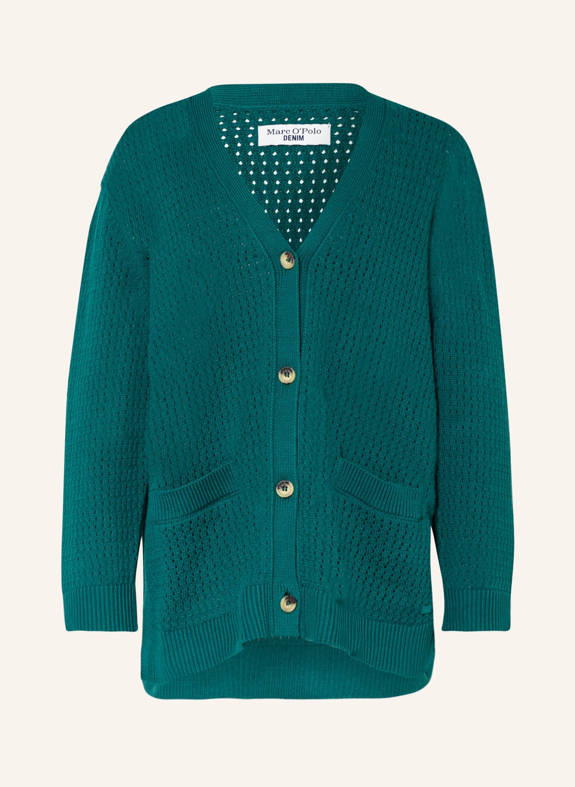 Image of Marc O'polo Denim Strickjacke gruen