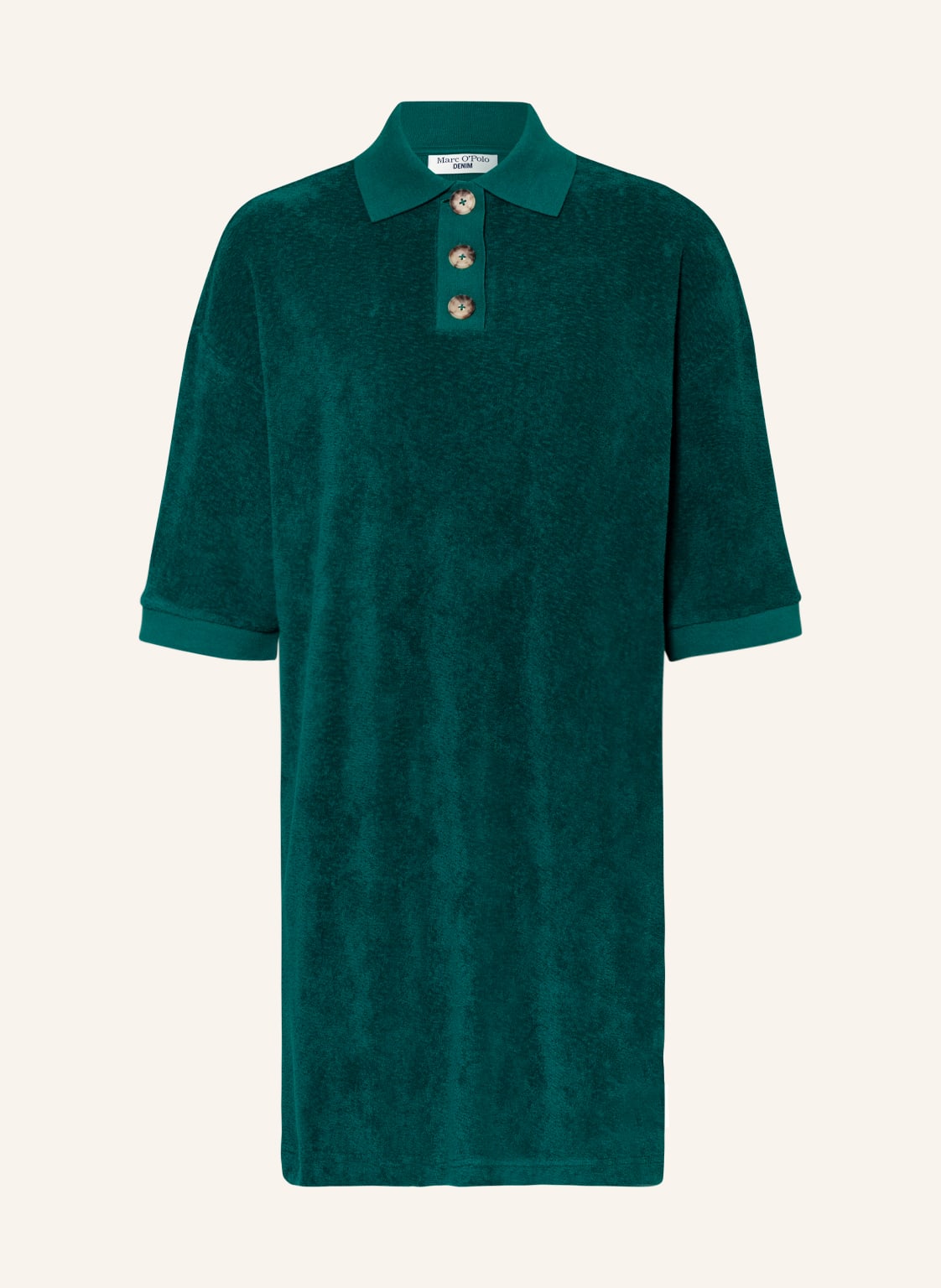 Image of Marc O'polo Denim Frotteekleid gruen