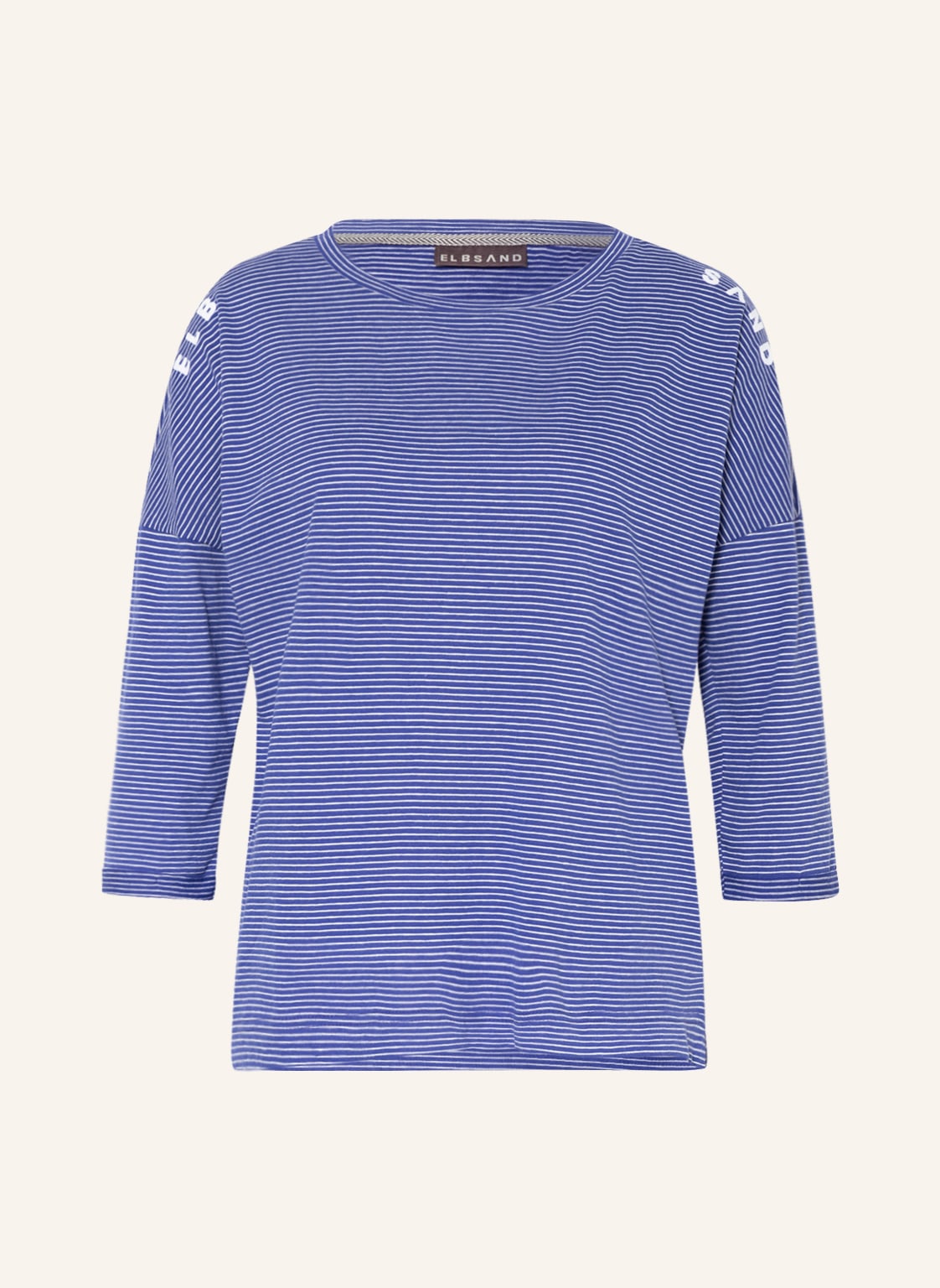 Image of Elbsand Shirt Veera Mit 3/4-Arm blau