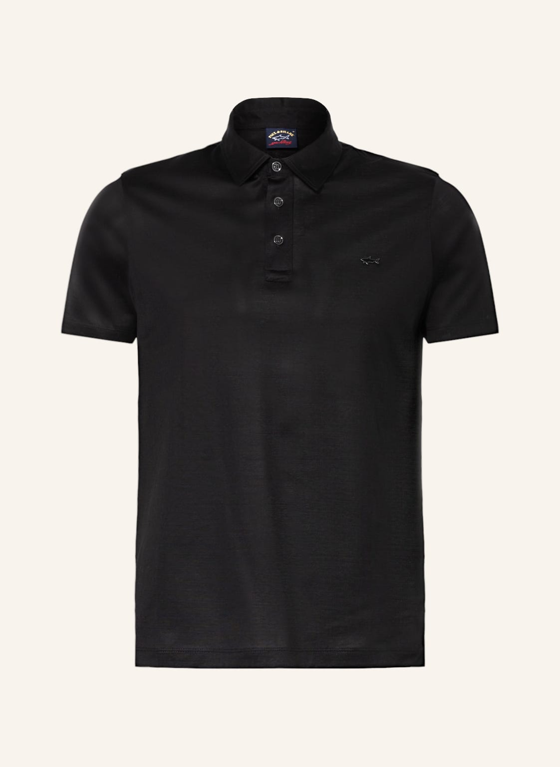 Image of Paul & Shark Jersey-Poloshirt schwarz