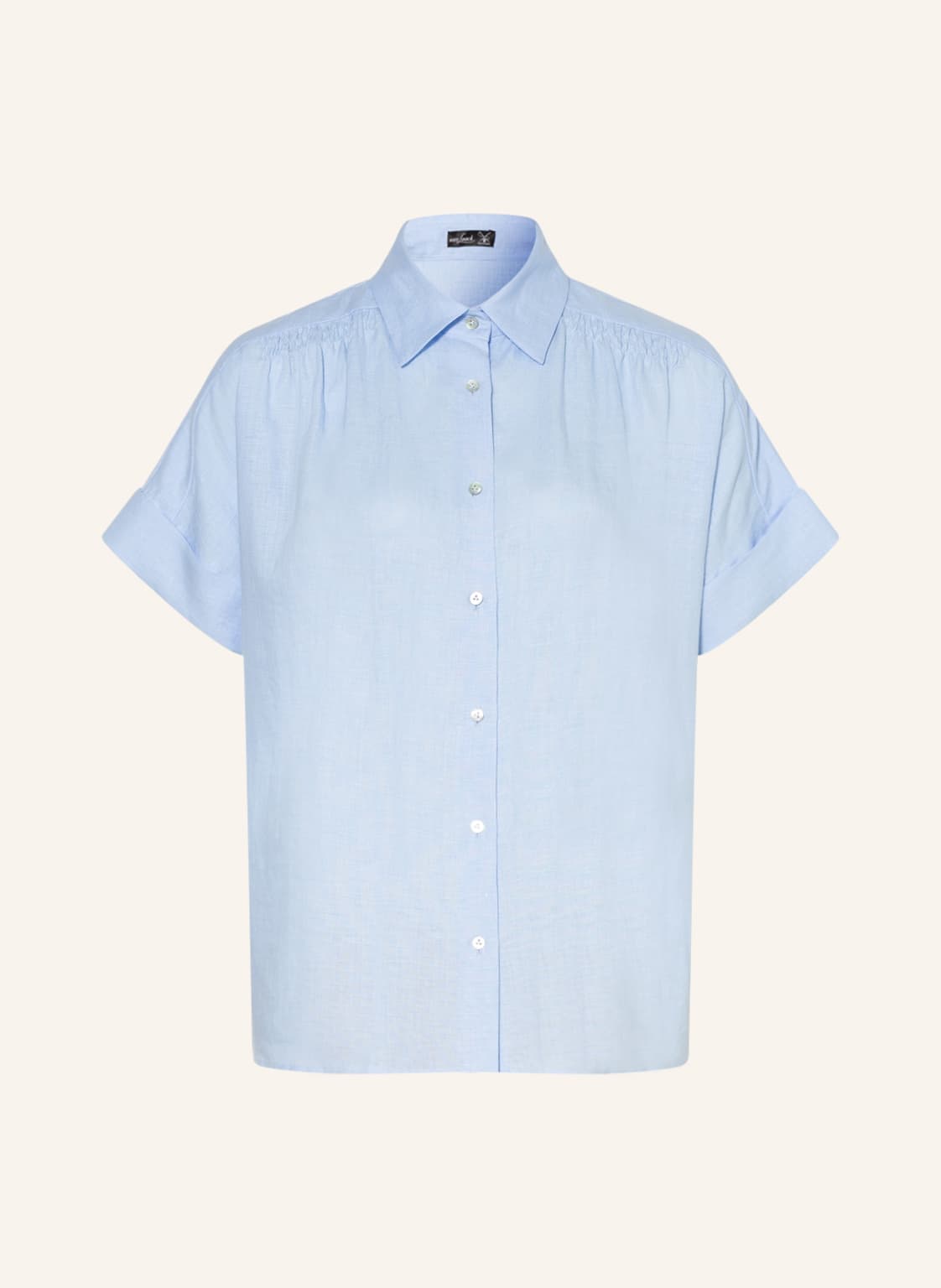 Image of Van Laack Hemdbluse Tahia Aus Leinen blau