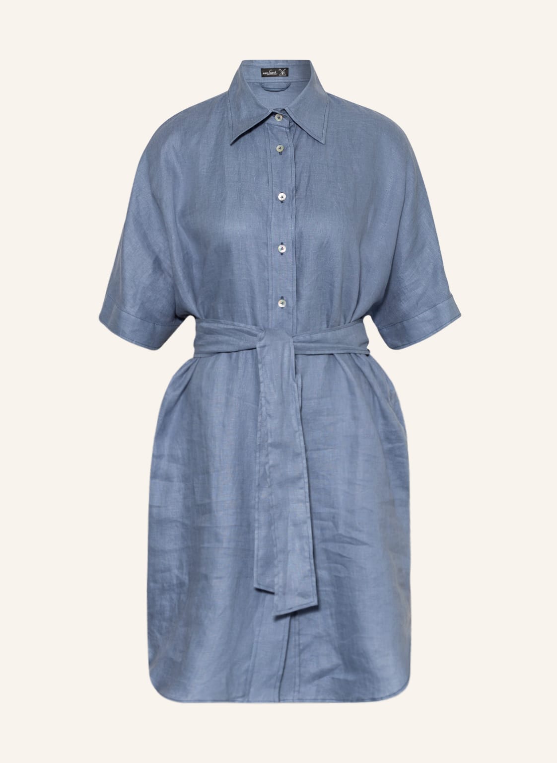 Image of Van Laack Hemdblusenkleid Khama Aus Leinen blau