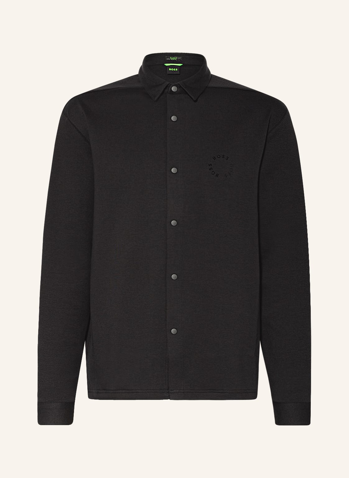 Image of Boss Overshirt Benty schwarz