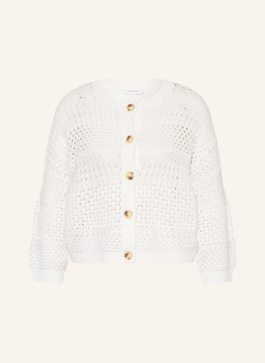 Image of Darling Harbour Strickjacke weiss