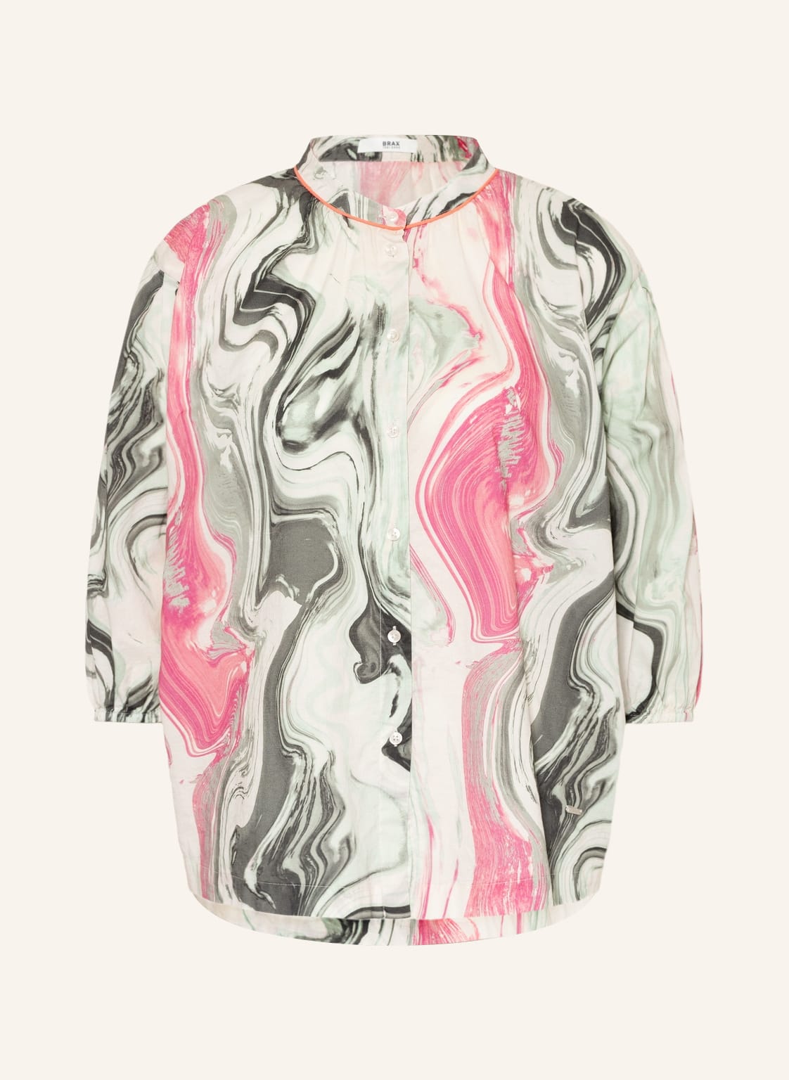 Image of Brax Blusenshirt Viv Mit 3/4-Arm gruen