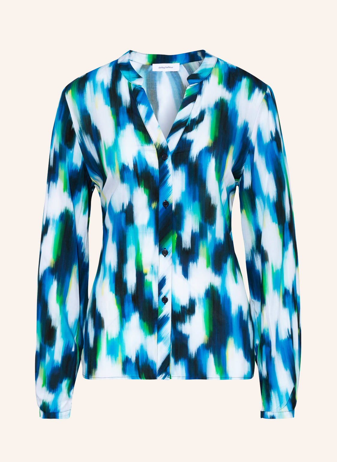 Image of Darling Harbour Bluse blau