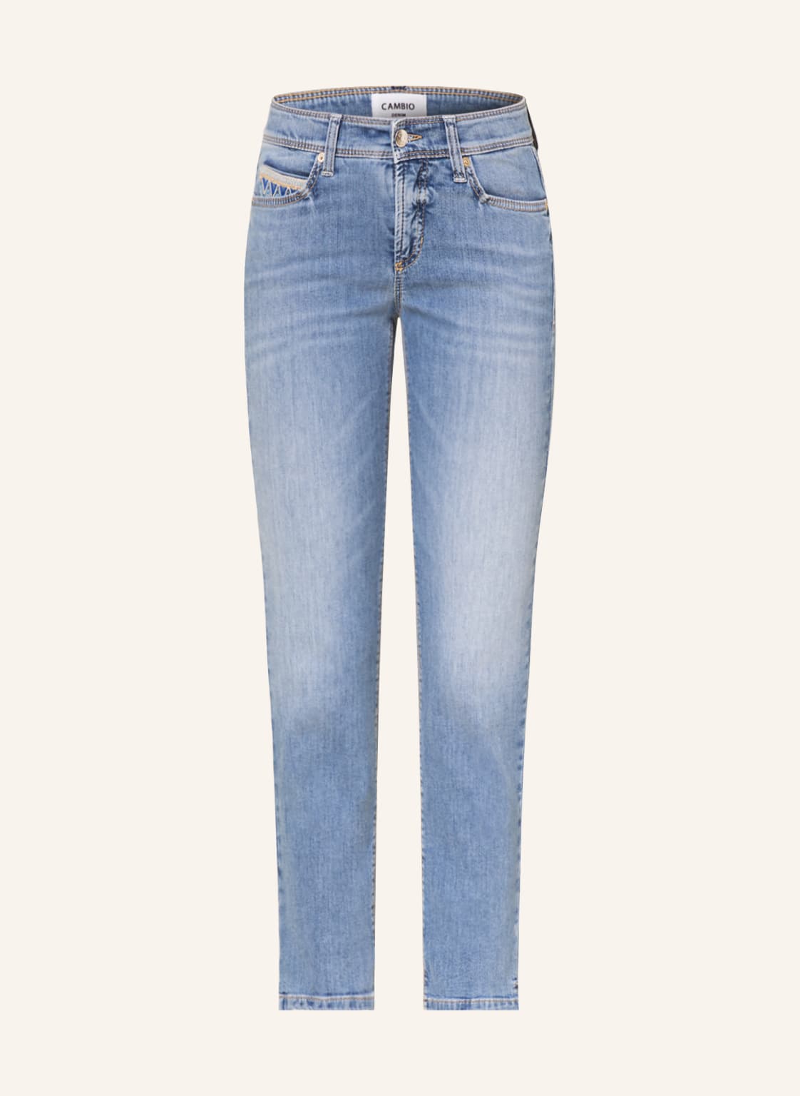 Image of Cambio 7/8-Jeans Piper blau