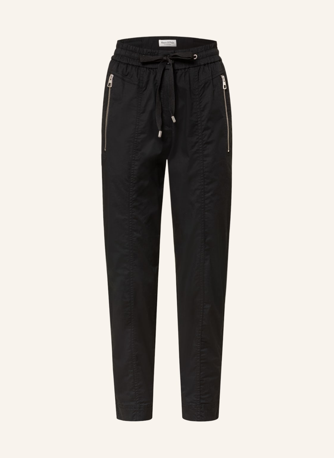 Image of Marc O'polo 7/8-Hose Im Jogging-Stil schwarz