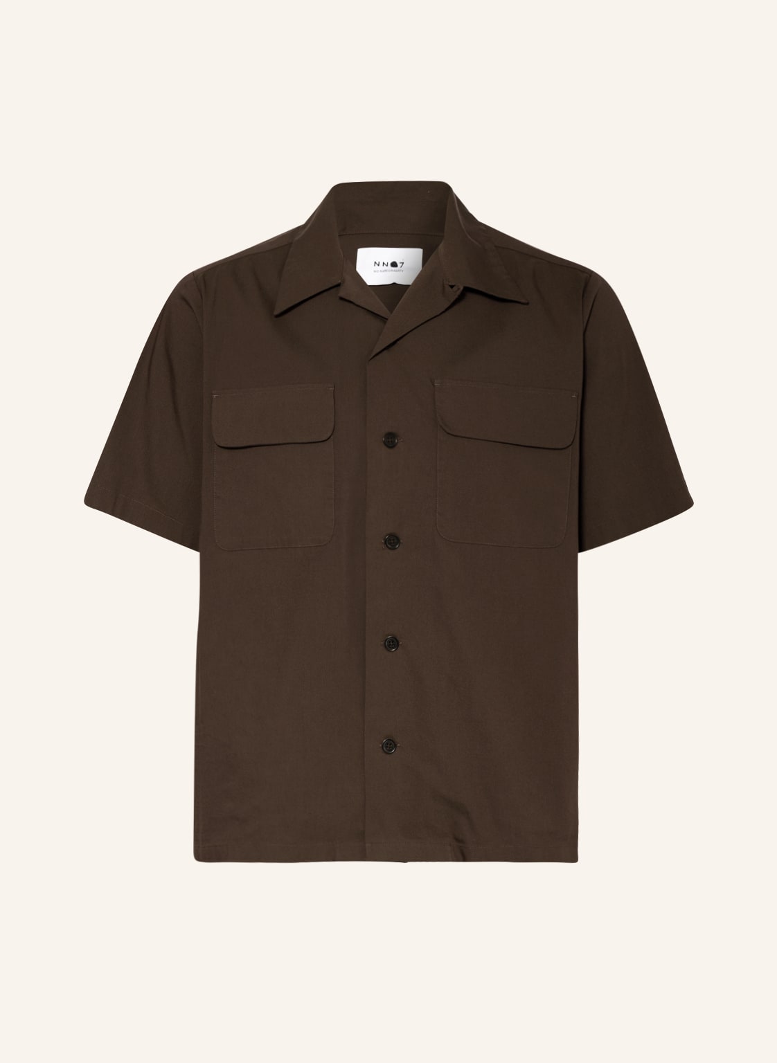 Image of nn07 Resorthemd Daniel Regular Fit braun