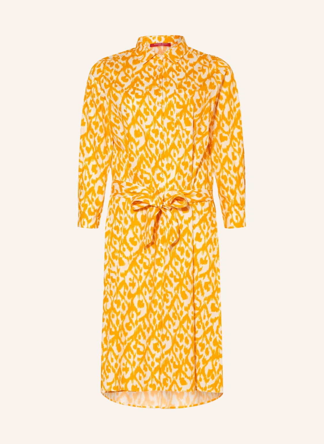Image of Marina Rinaldi Sport Hemdblusenkleid Dalmata orange