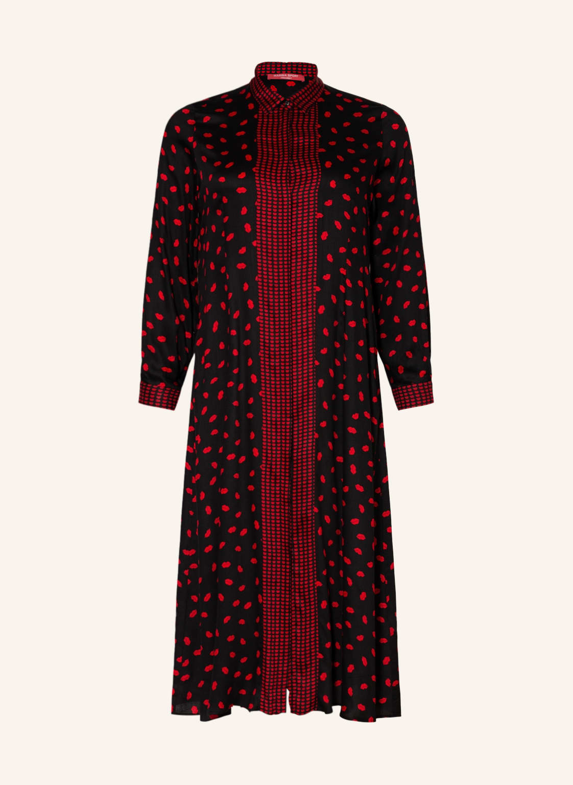 Image of Marina Rinaldi Sport Hemdblusenkleid Dallas schwarz